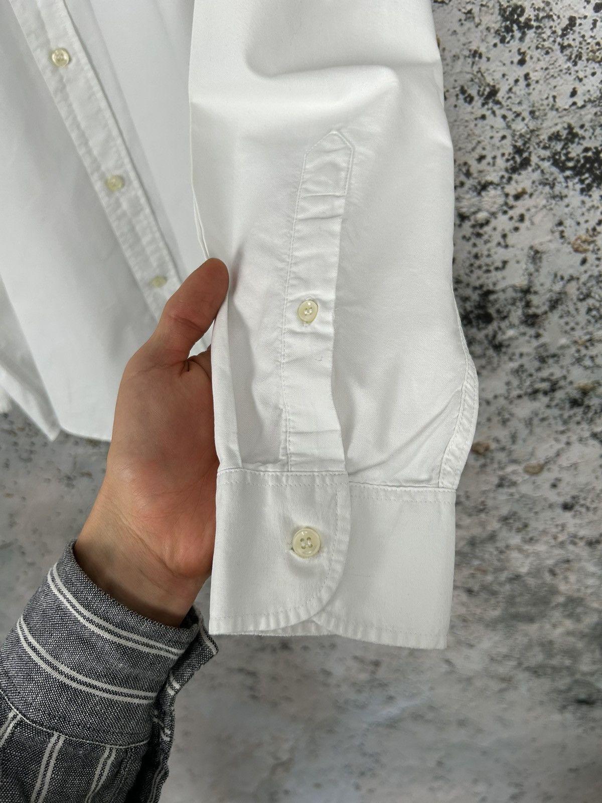 Our Legacy Our Legacy 1980-81 White Shirt Avant Garde Designer Grunge Size US L / EU 52-54 / 3 - 4 Thumbnail