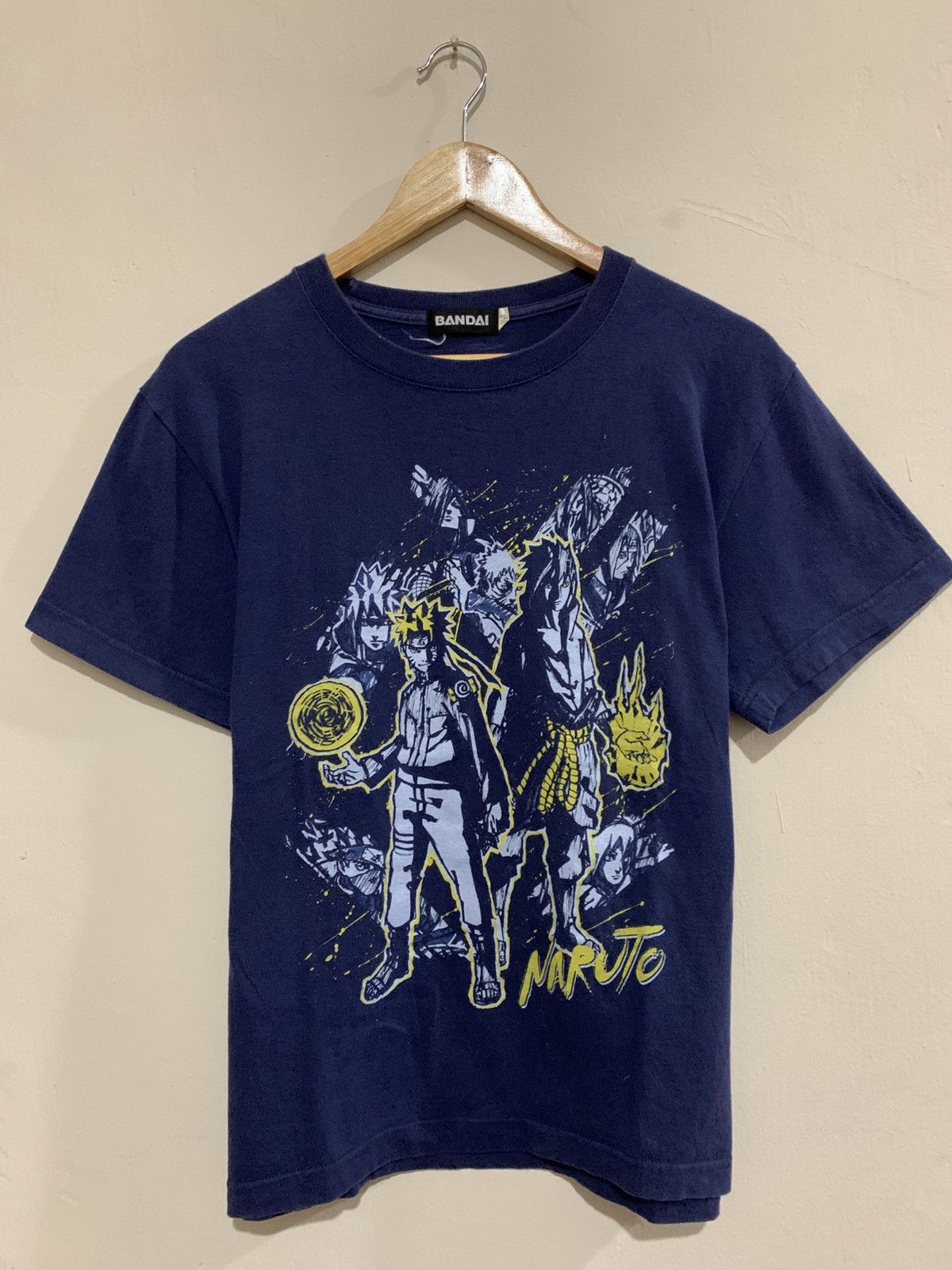 Anime Vintage Naruto Sasuke Bandai Tee Shirt Size US M / EU 48-50 / 2 - 1 Thumbnail