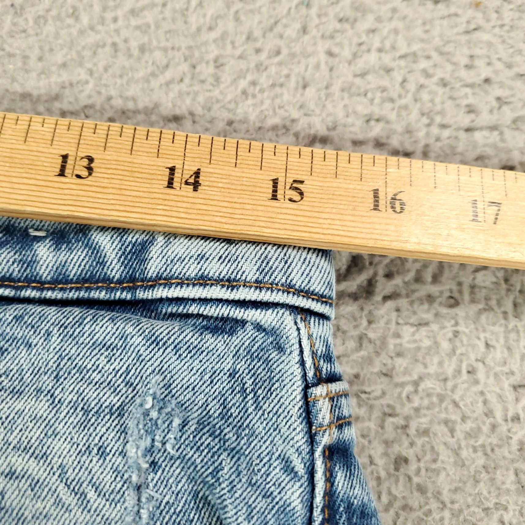 Abercrombie & Fitch VINTAGE Abercrombie & Fitch The Mom High Rise Jeans Size 10 30 R Distressed Denim Size 32" / US 10 / IT 46 - 2 Thumbnail