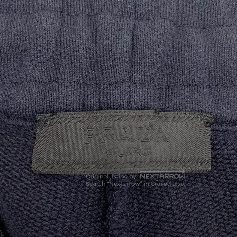 Prada Prada Size M Black cotton casual trousers Size US 31 - 7 Thumbnail