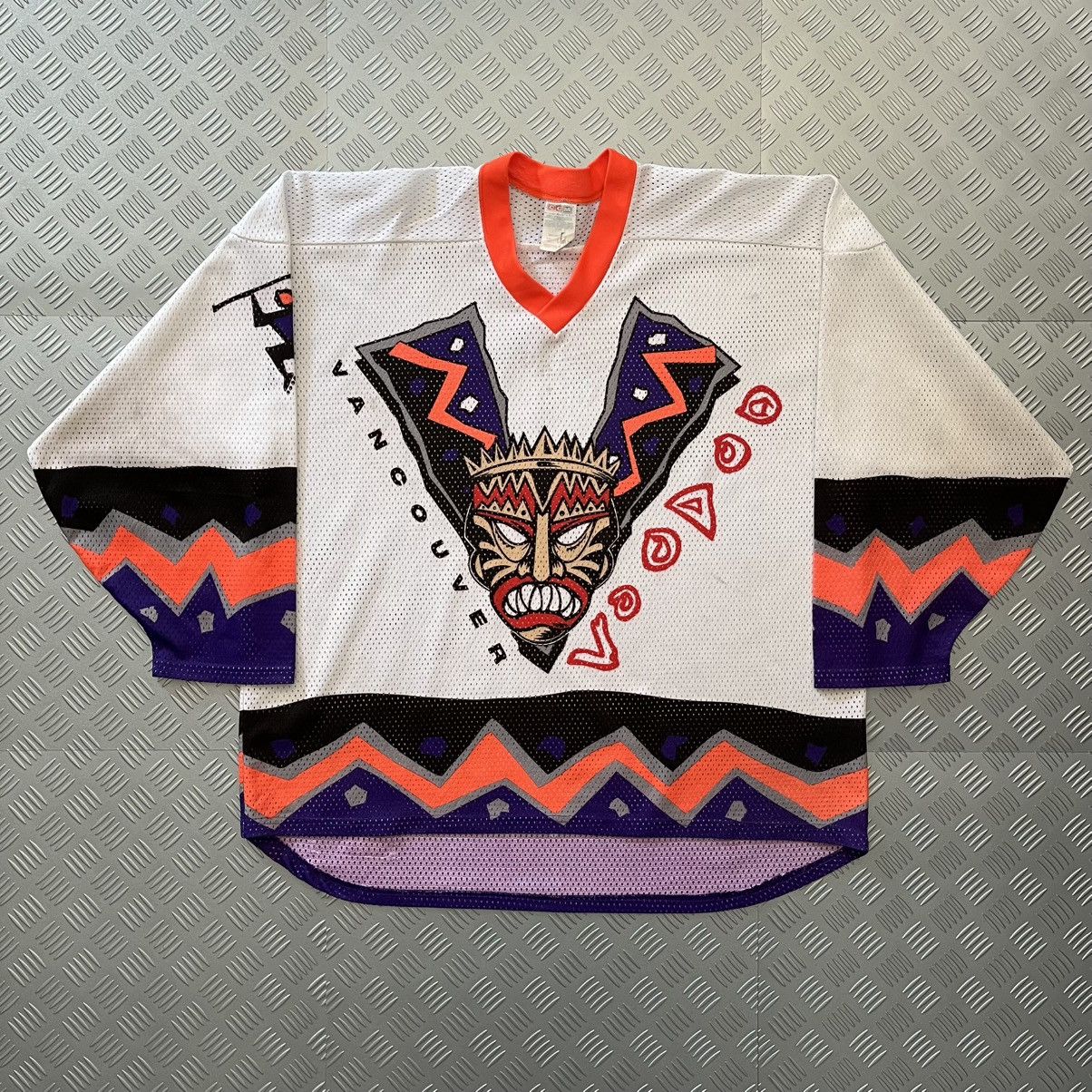 Ccm × Vintage Vintage 90s CCM Vancouver Voodoo RHI Hockey Jersey 🪇🎭 Size US M / EU 48-50 / 2 - 1 Thumbnail