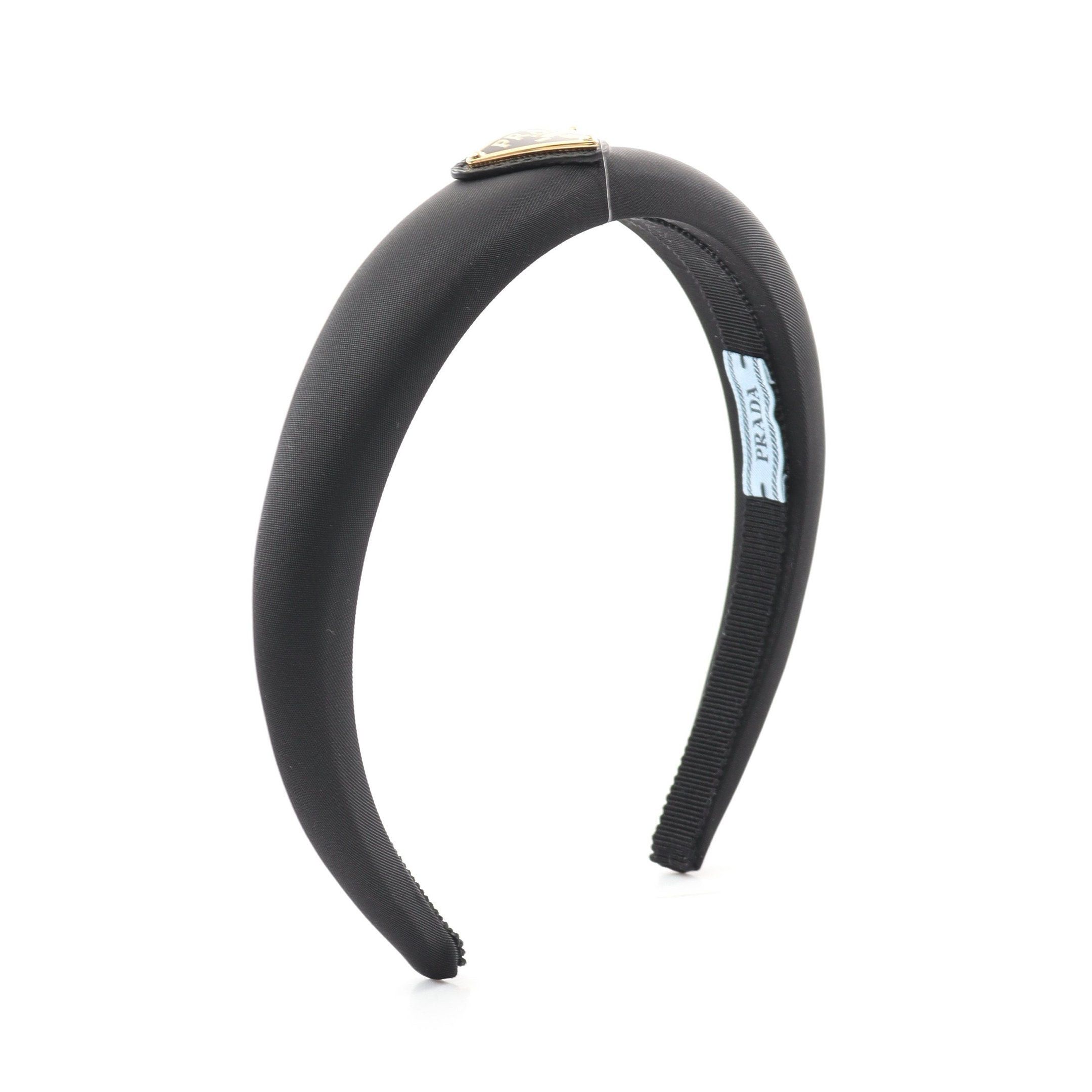 Prada Prada Re-Nylon Headband Nylon Black Size ONE SIZE - 1 Thumbnail