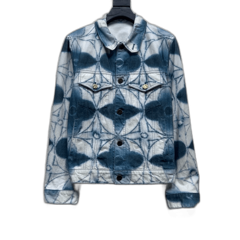 Louis Vuitton Louis Vuitton Tie-Dye Denim Jacket Size 48 Size US L / EU 52-54 / 3 - 1 Thumbnail