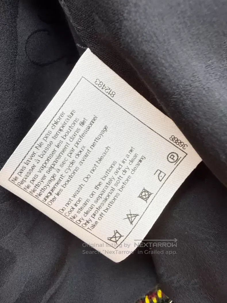 Chanel Chanel Green braided jacket Size XXS / US 00 / IT 34 - 5 Thumbnail