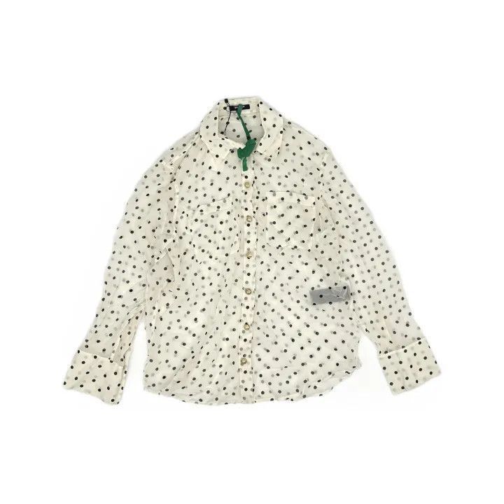 Balmain Balmain Polka Dot Long Sleeve Shirt -2507 Size US M / EU 48-50 / 2 - 2 Thumbnail
