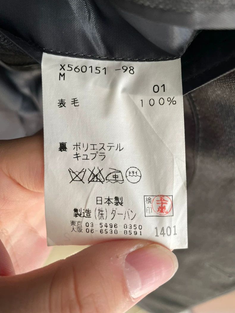 Yohji Yamamoto Yohji Yamamoto size m Gray blazer 2504-Nextarrow Size 36R - 7 Thumbnail