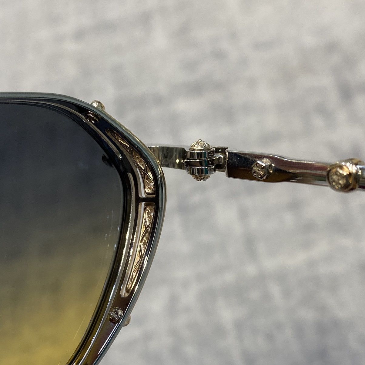 Chrome Hearts CHROME HEARTS FREE RIDE Shiny Silver/Gold Plated Size ONE SIZE - 7 Thumbnail