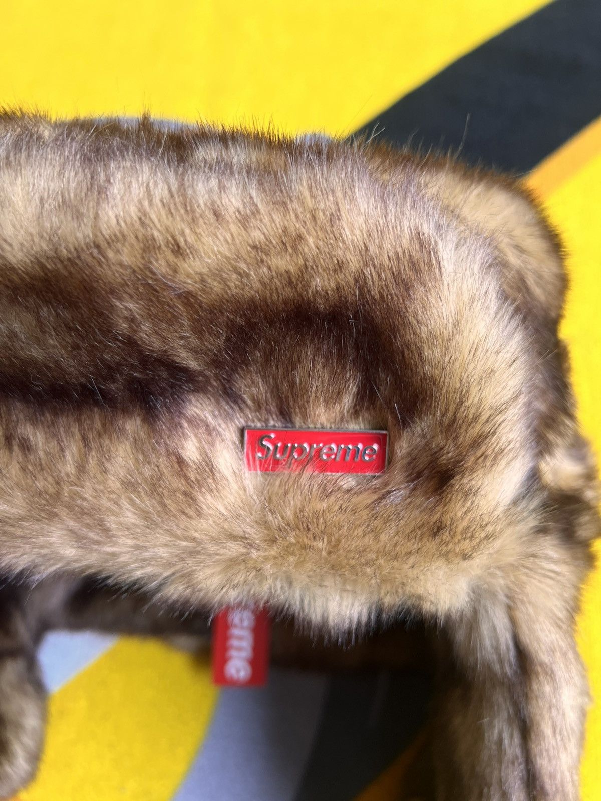 Supreme Supreme Ushanka Hat Brown cap russia faux fur earflap beanie Size ONE SIZE - 15 Thumbnail