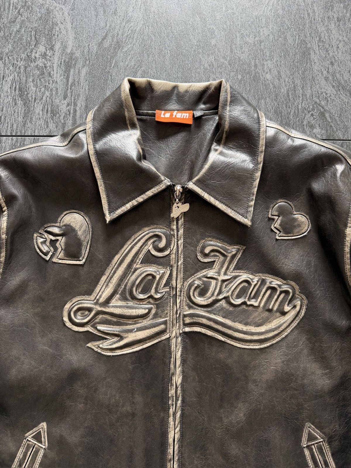 La Fam Amsterdam La Fam leatherjacket XL Size US XL / EU 56 / 4 - 2 Thumbnail