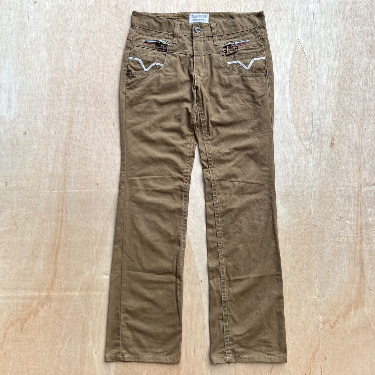 Other YOSHITOMO NARA LOLITA JEANS JAPANESE BRAND BOOT CUT PANTS Size US 31 - 1 Thumbnail