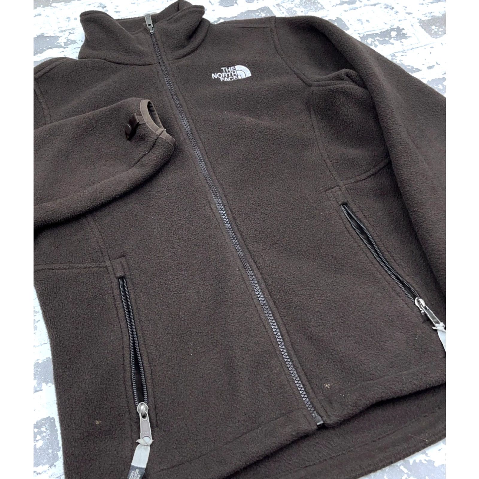 The North Face The North Face Jacket Women M Brown Fleece Interchange Full Zip Pockets All Seasons Casual Vintage: No (adapt to rules). Size M / US 6-8 / IT 42-44 - 5 Thumbnail