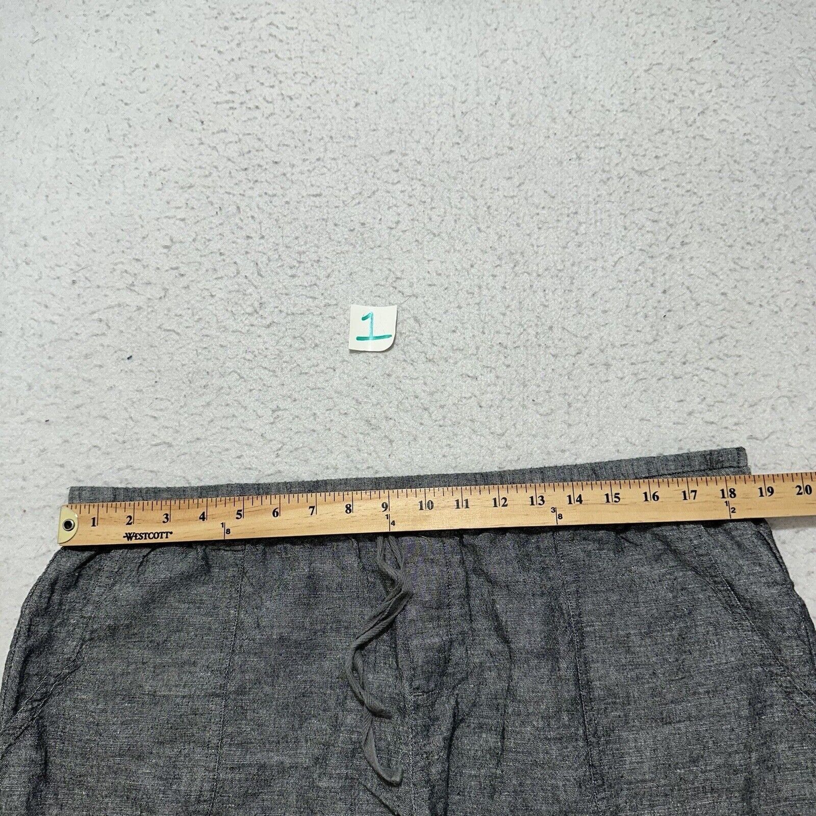 Other Soho Street NY&C Large Linen 3" Inseam Drawstring Shorts Size 34" / US 12 / IT 48 - 9 Thumbnail
