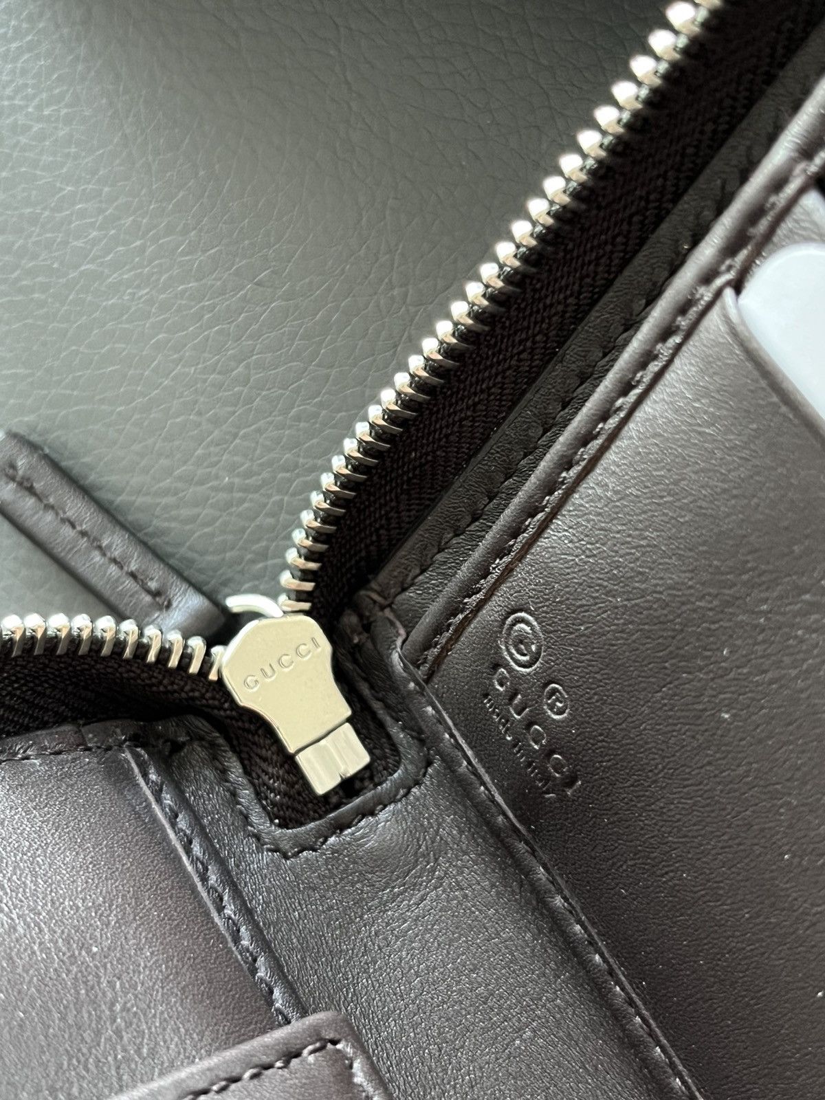 Gucci $2k Gucci GG Monogram Wallet Long Zip Brand New Size ONE SIZE - 8 Thumbnail