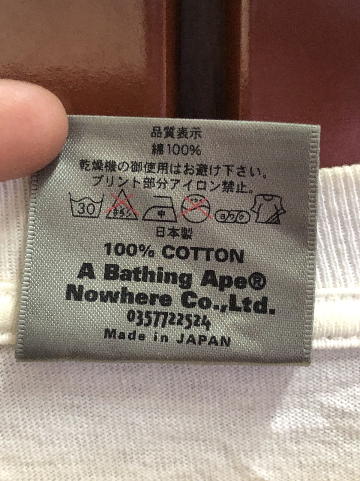 Bape × Vintage ACG Logo L/S Tee Size US M / EU 48-50 / 2 - 9 Thumbnail