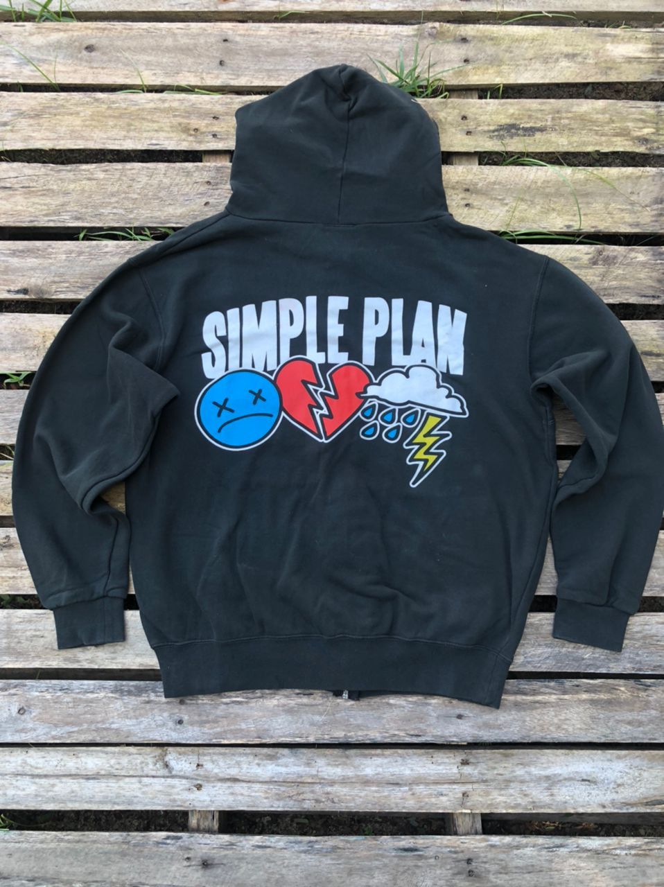 Band Tees × Vintage Vintage Simple Plan Zipper Hoodie Size US M / EU 48-50 / 2 - 1 Thumbnail