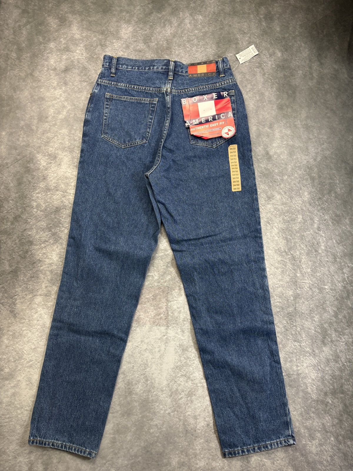 Joe Boxer × Vintage NOS 1990s Denim Jeans 90s Vintage Boxer America Oldstock Size US 34 / EU 50 - 13 Thumbnail