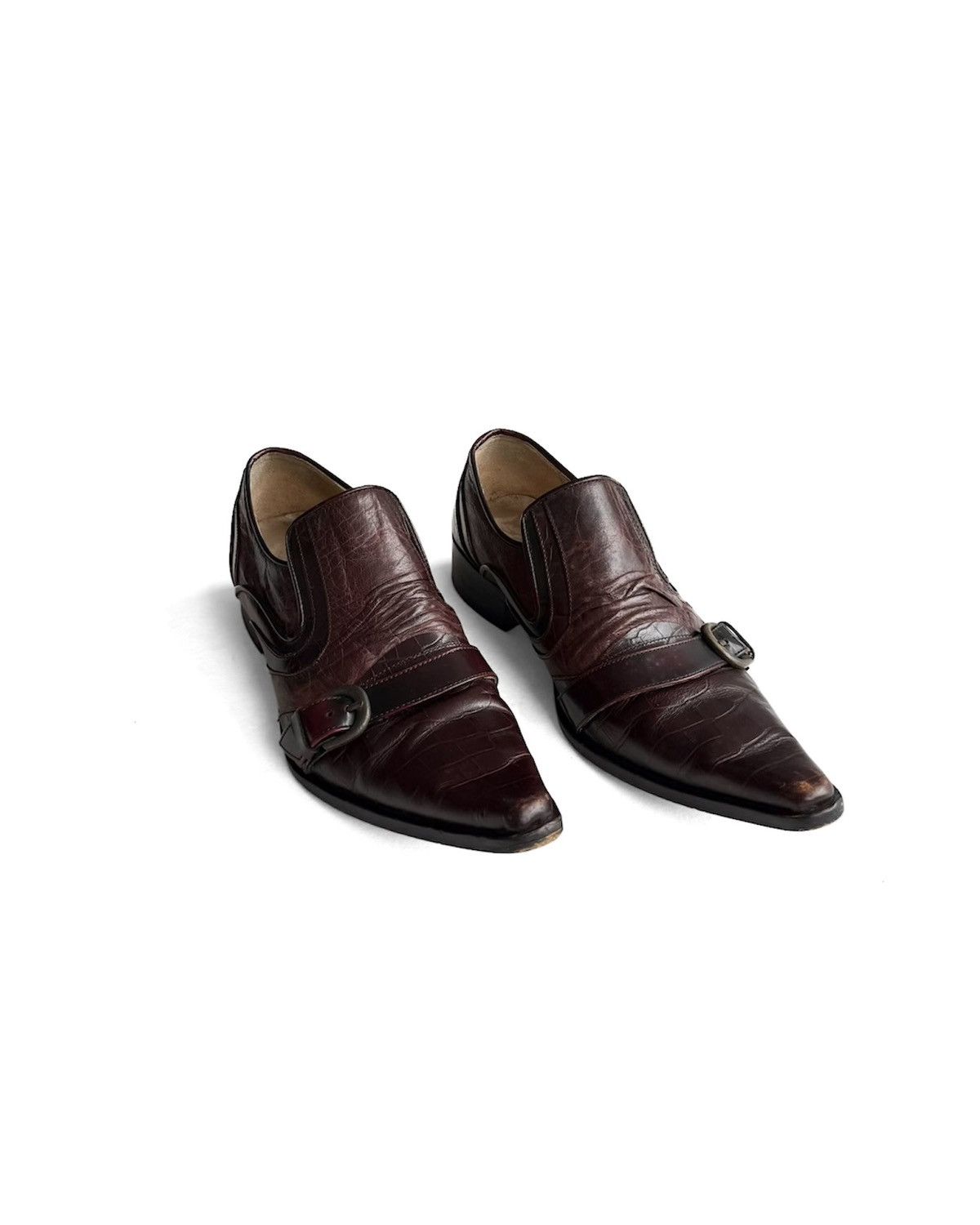 Tornado Mart TORNADO MART COWHIDE DRESS SHOES Size US 5.5 / EU 38 - 2 Thumbnail