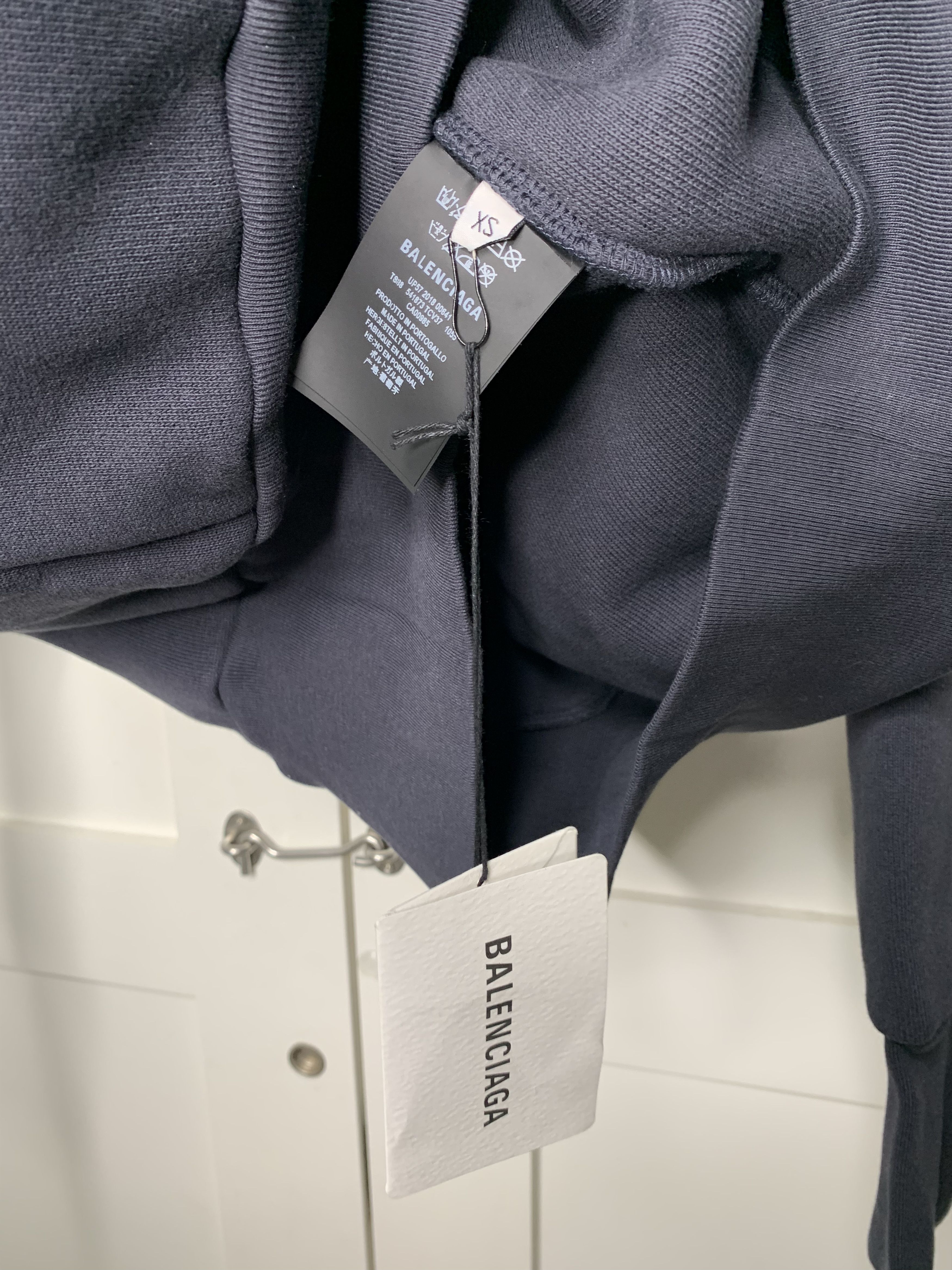Balenciaga Balenciaga Speedhunters Oversized Double Layer Hoodie Size US XS / EU 42 / 0 - 8 Thumbnail