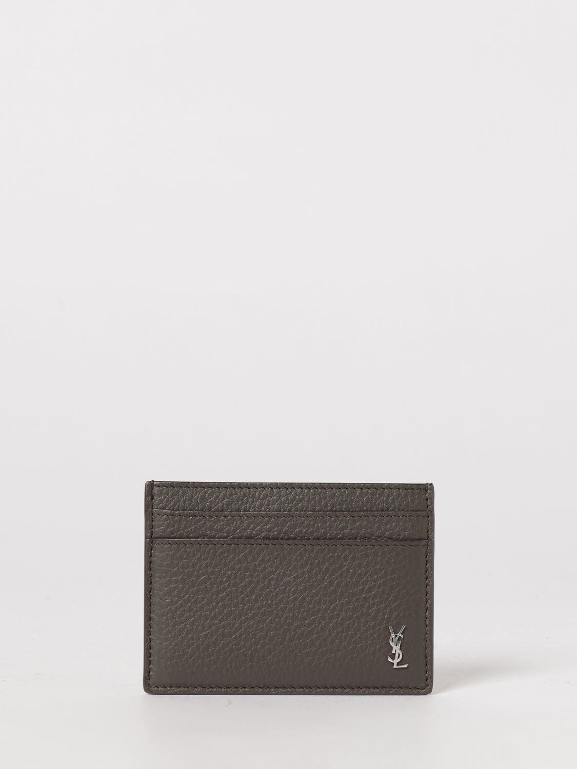 Saint Laurent Paris Saint Laurent Wallet Men Brown Size ONE SIZE - 1 Thumbnail