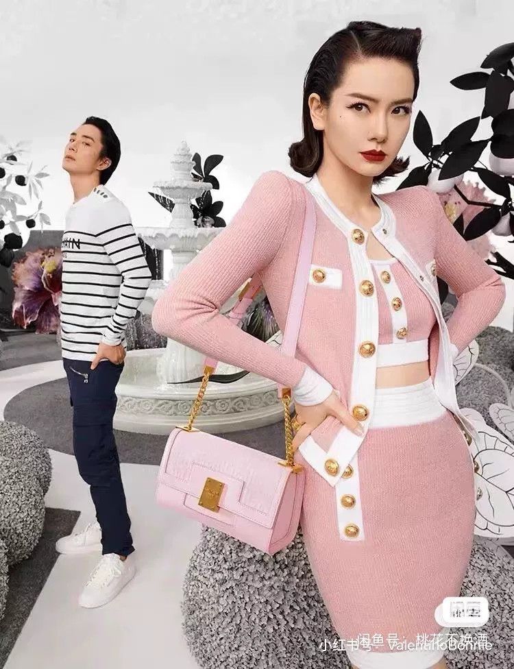 Balmain balmain pink knitted outfit size 38 Size US M / EU 48-50 / 2 - 1 Thumbnail