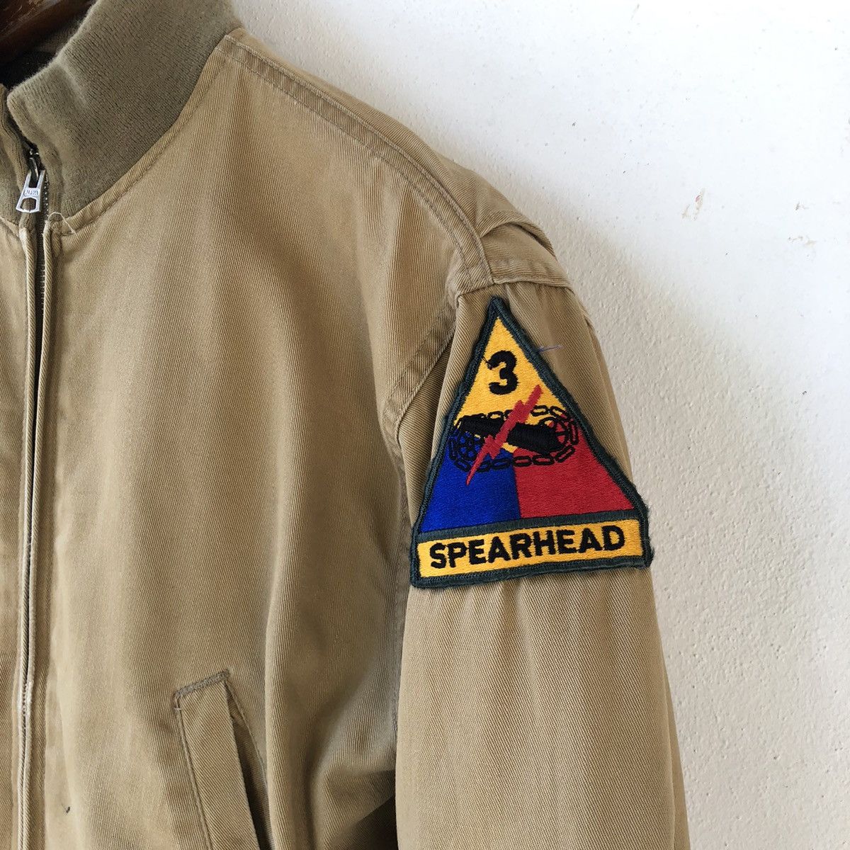 Alpha Industries × Vintage Alpha Industries Vintage Khakis Combat Jacket Size US S / EU 44-46 / 1 - 6 Thumbnail
