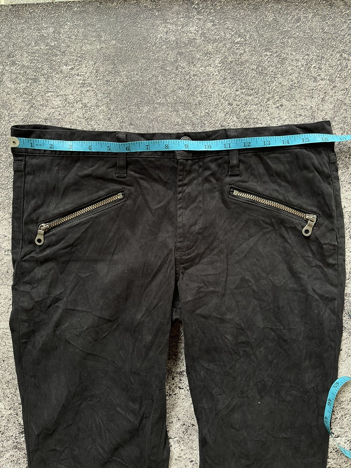 Japanese Brand Jeans Kiyoto Takase K.T Comme Ca Du Black Size US 33 - 9 Thumbnail