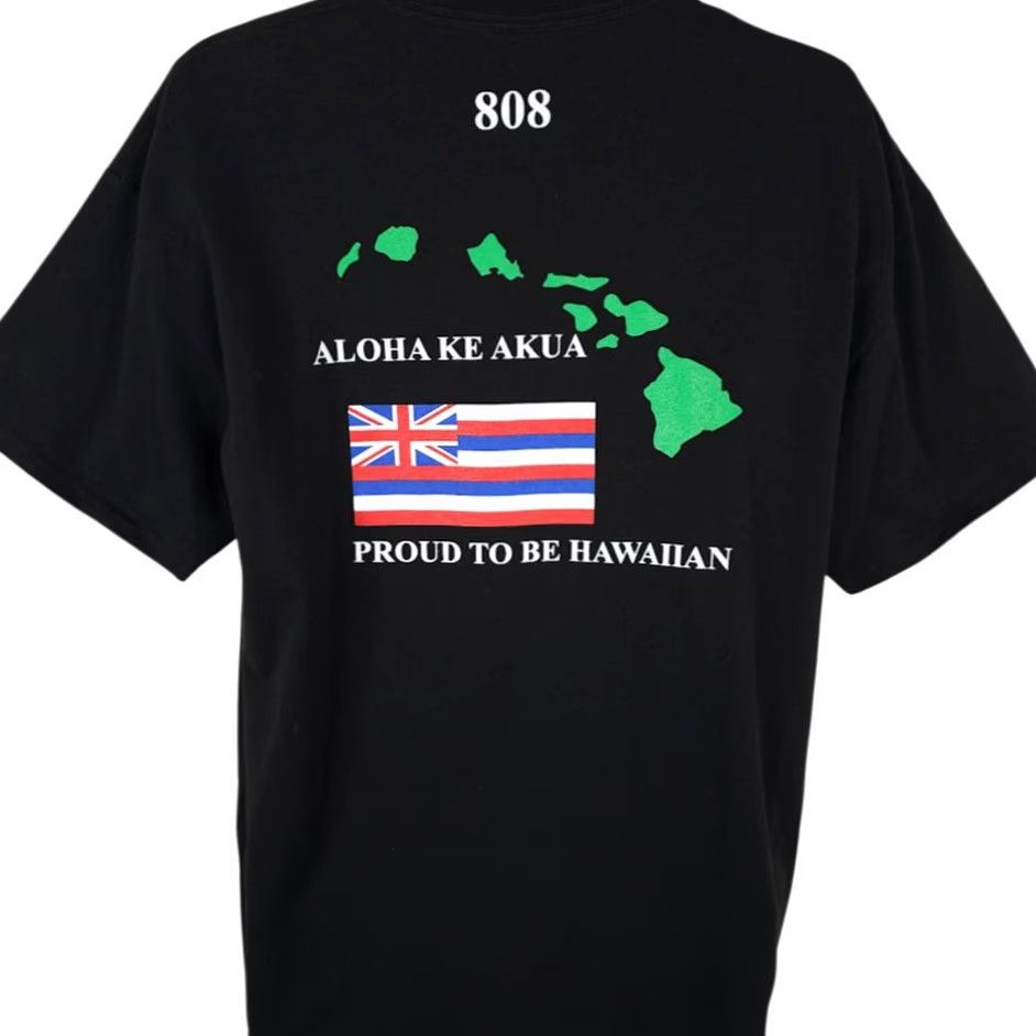 Port & Company VINTAGE Hawaiian Warrior T Shirt Mens XL Black Aloha Ke Akua Hawaii Port & Company Shirt Mens XL Black Hawaii Visitor Souvenir 2010-2019 Size US XL / EU 56 / 4 - 4 Thumbnail
