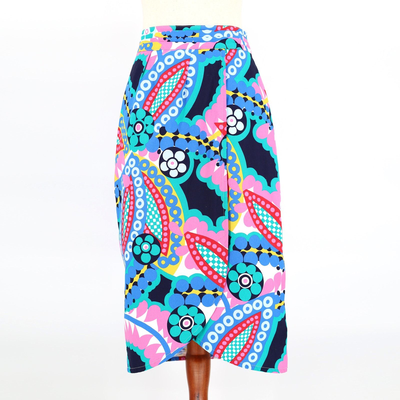 J.Crew J.Crew Women Cotton Multi Tie-back Midi Tulip Skirt US 4 Size 27" / US 4 / IT 40 - 1 Thumbnail