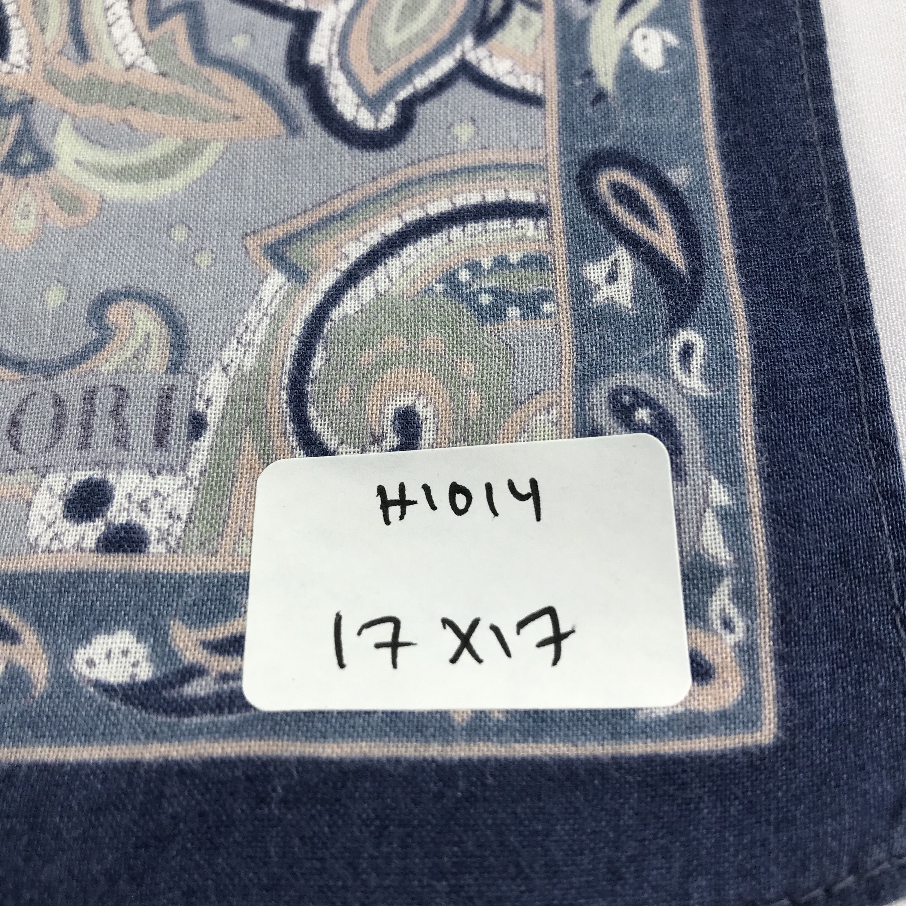 Hanae Mori Hanae Mori Paisley Handkerchief Neckerchief Bandana H1014 Size ONE SIZE - 5 Thumbnail