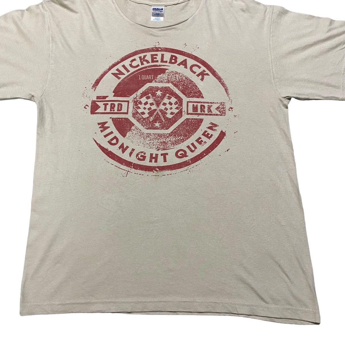 Band Tees Nickelback Midnight Queen Tour 2012 Shirt Size US L / EU 52-54 / 3 - 6 Thumbnail