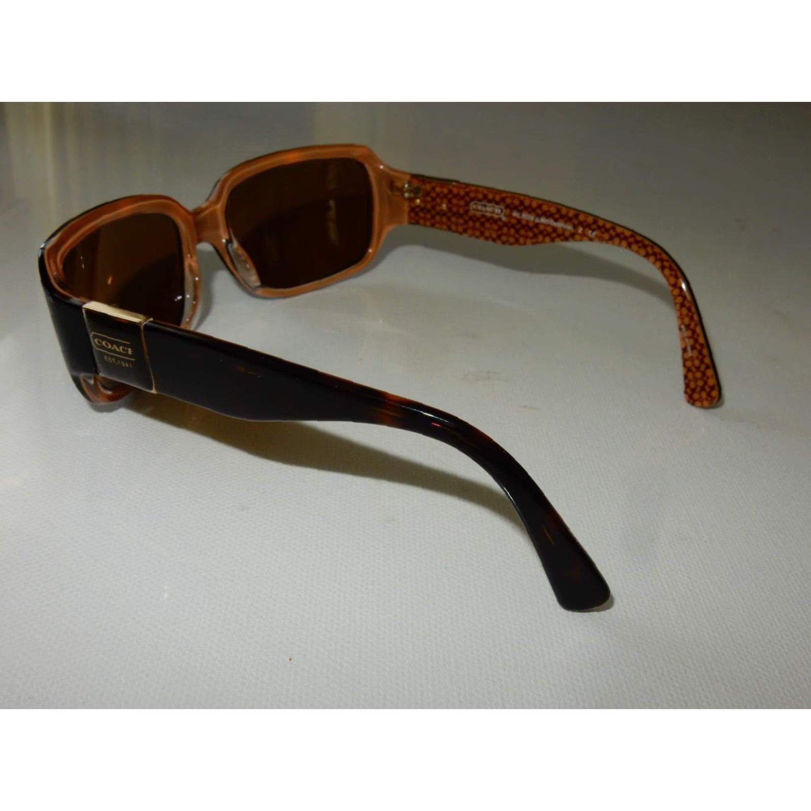 Coach VINTAGE Coach Sunglasses Frames Only Women Tortoise Prescription 57mm 17mm 125mm 5006 8024 Size ONE SIZE - 3 Thumbnail