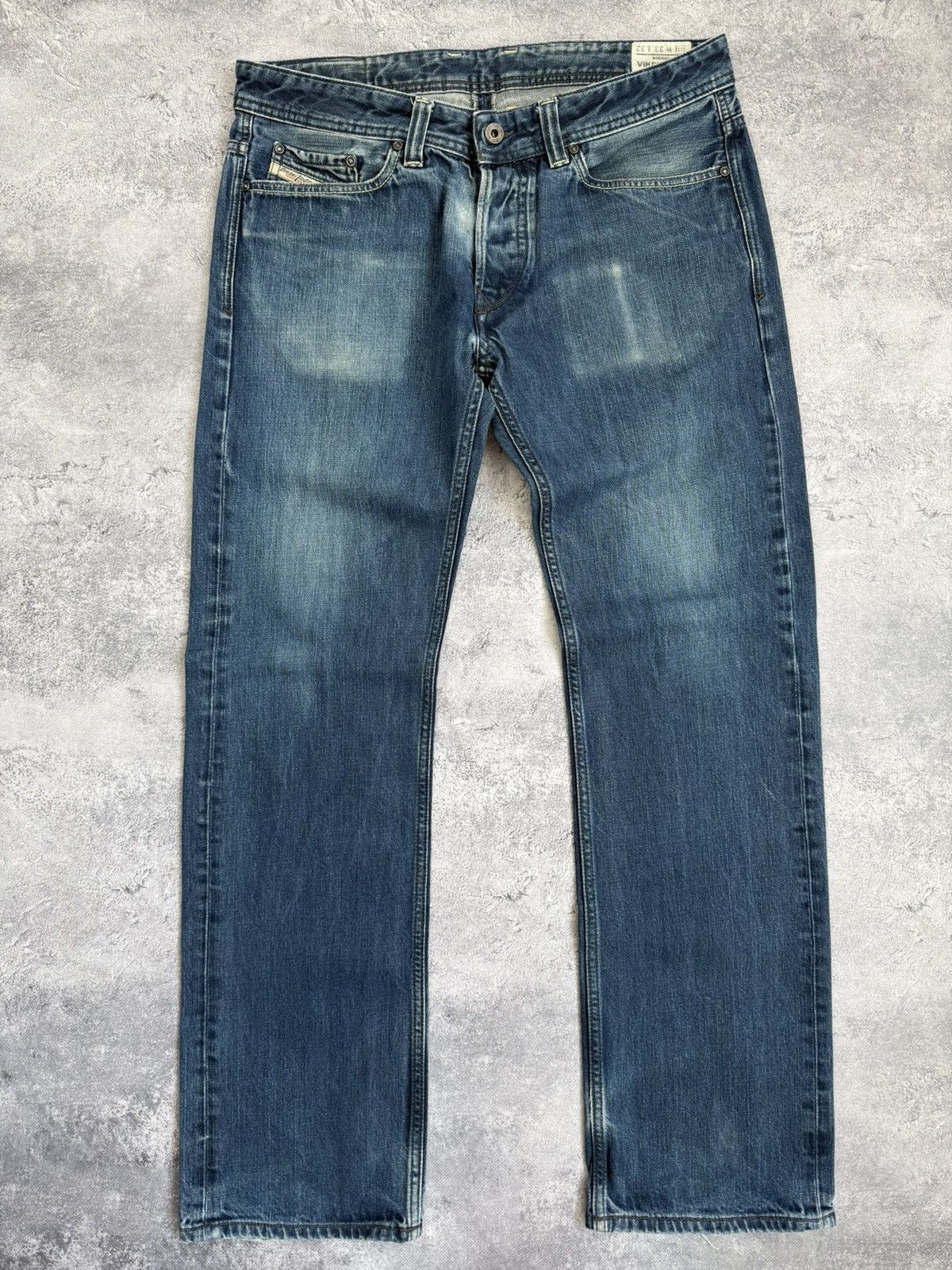 Diesel Vintage Diesel Jeans Flared Baggy Denim 90s Y2K Rare Size US 33 - 17 Thumbnail