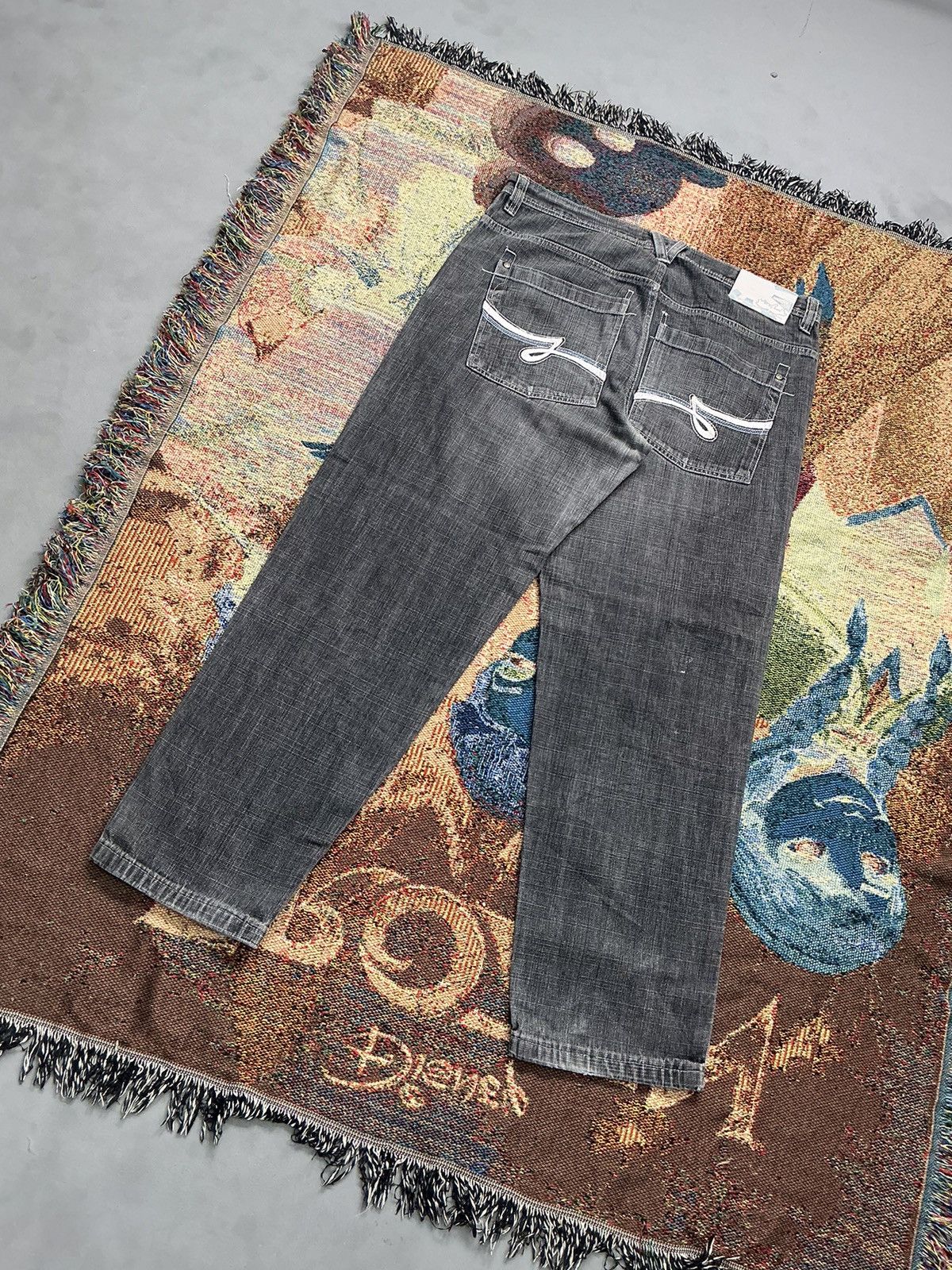 Other Vintage 5ive jungle & co embroidered denim Size US 40 / EU 56 - 11 Thumbnail