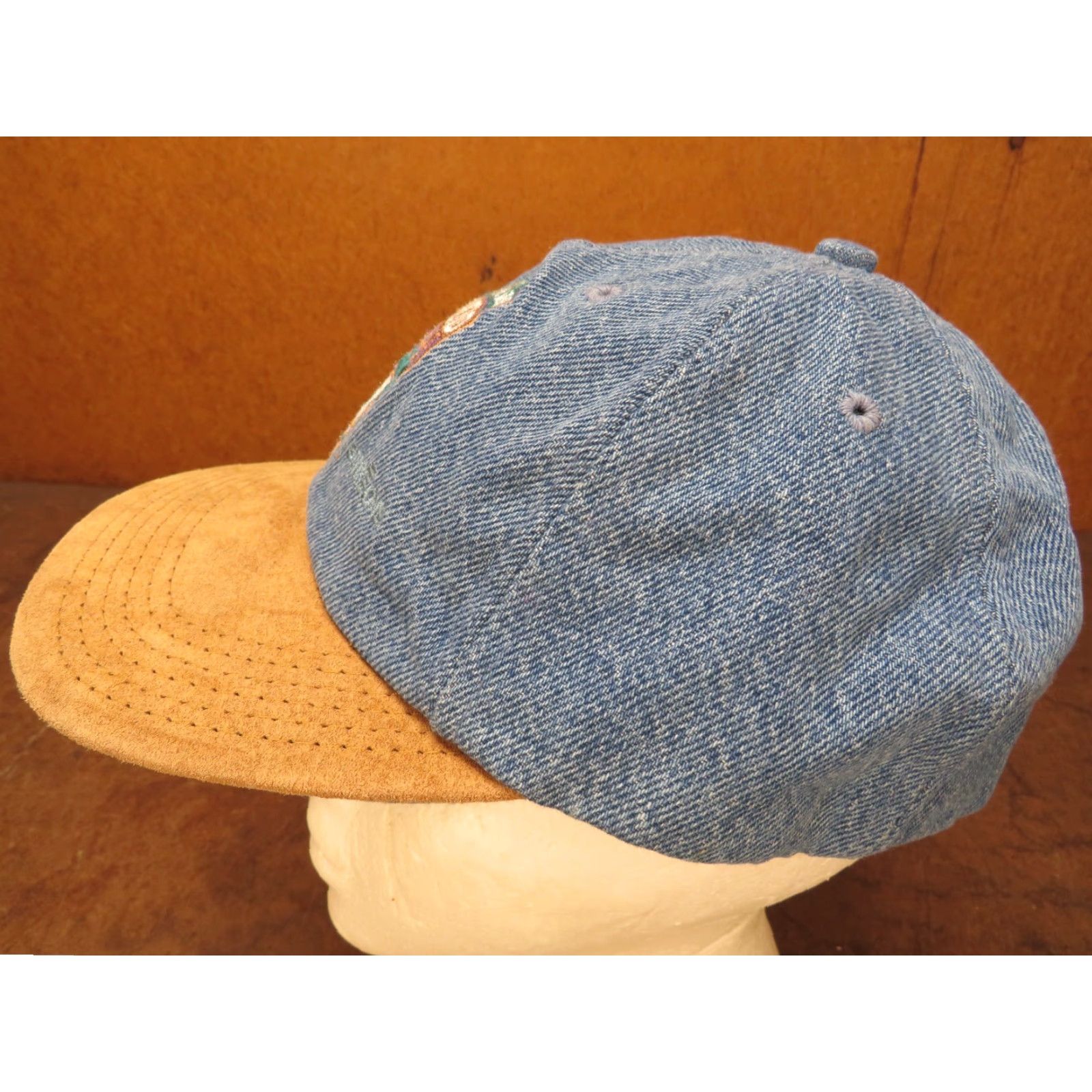 MLB VTG 1998 Diamondbacks Inaugural MLB Denim Trucker Cap Hat HaT Adjustable Snapback Multi-Color Boys Mens Womens (adjust as applicable) Size ONE SIZE - 3 Thumbnail