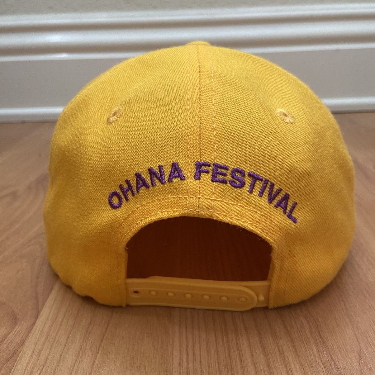 Band Tees Pearl Jam Dana Point Ohana Festival Logo Snapback Hat Size ONE SIZE - 4 Thumbnail