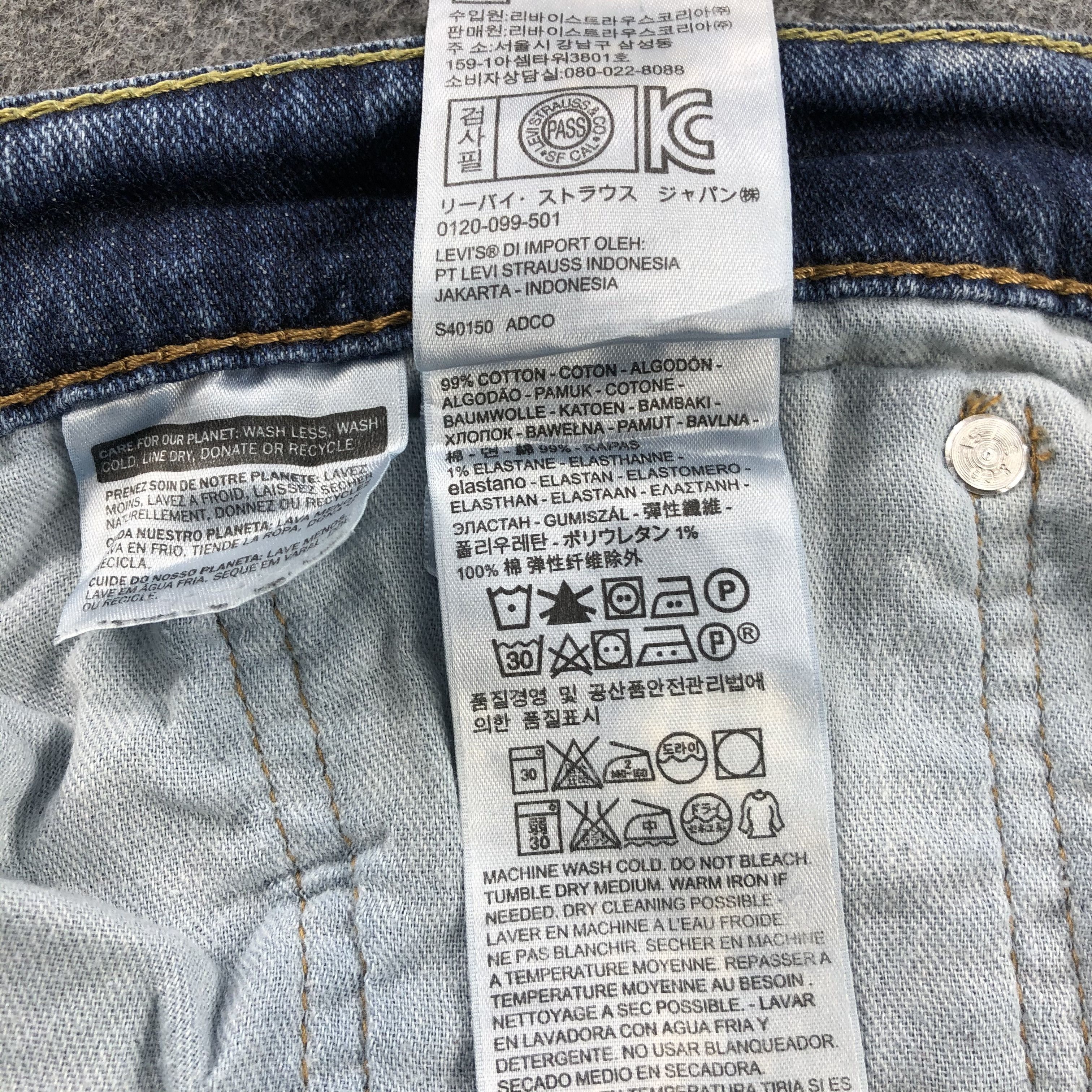 Levi's × Vintage Vintage Blue Wash Levis 514 Jeans-JM1829 Size US 38 / EU 54 - 10 Thumbnail