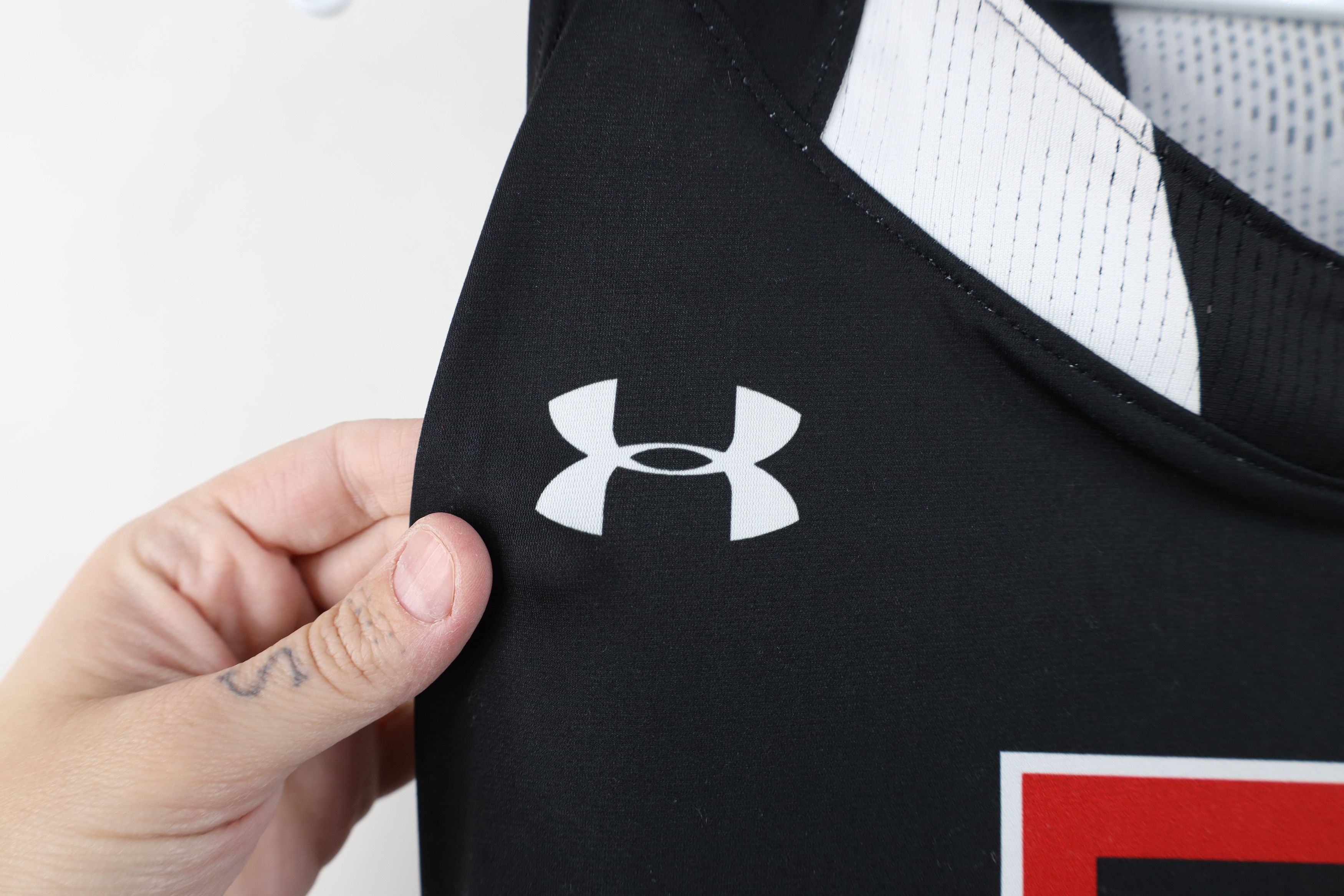 Under Armour New Sample Under Armour Tech University Track Jersey Singlet Size US L / EU 52-54 / 3 - 8 Thumbnail