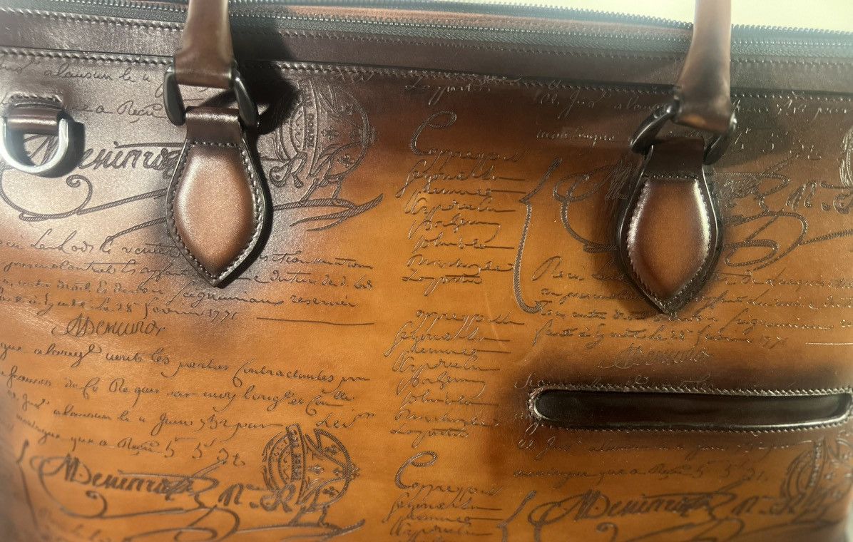 Berluti Scritto Leather Berluti Tote Bag (shoulder bag) Size ONE SIZE - 6 Thumbnail