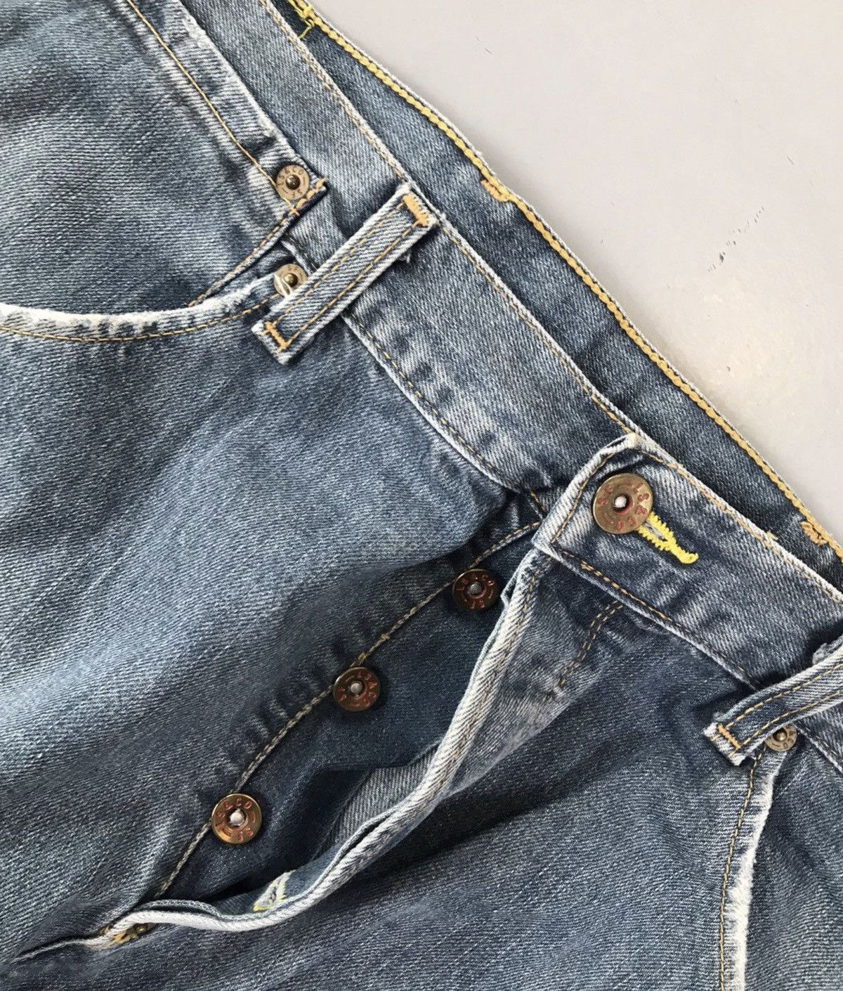 Levi's Vintage Levi’s buckle belt denim Size US 36 / EU 52 - 5 Thumbnail