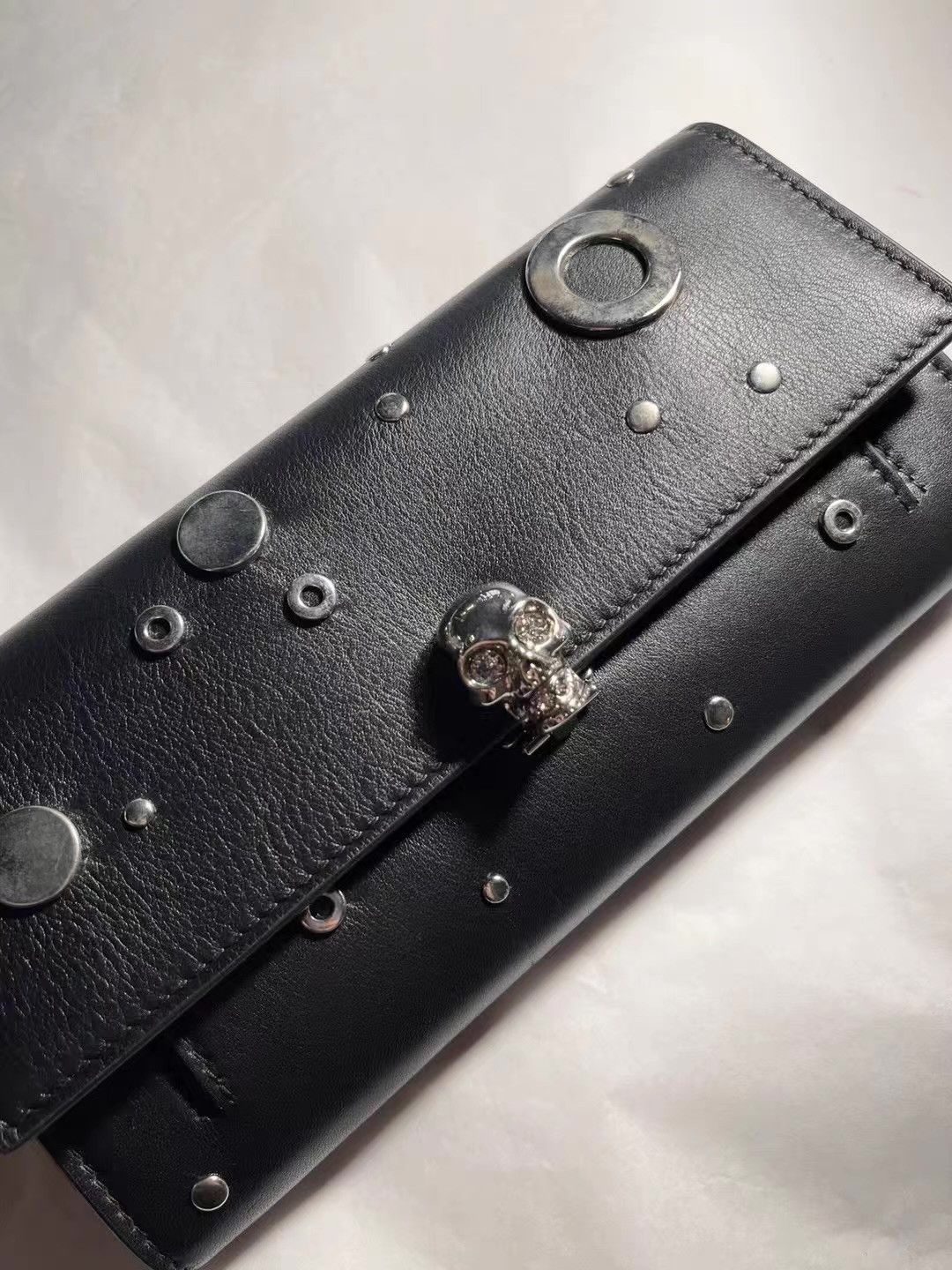 Alexander McQueen Alexander McQueen 17FW Ring & Rhinestone Skull Chain Ｑ25 Size ONE SIZE - 3 Thumbnail