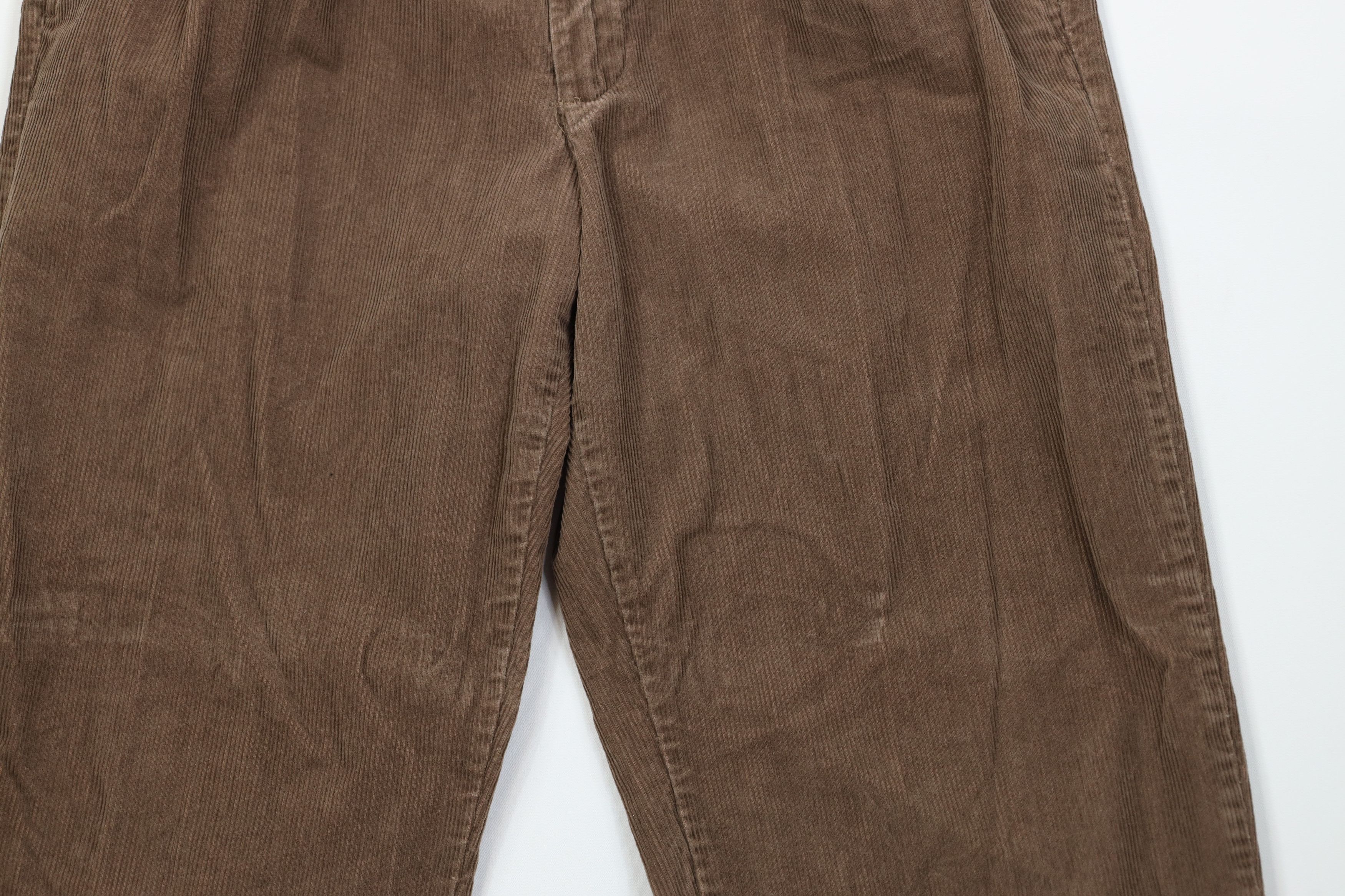 Vintage Vintage 90s Y2K Streetwear Wide Leg Corduroy Chino Pants Size US 36 / EU 52 - 3 Thumbnail
