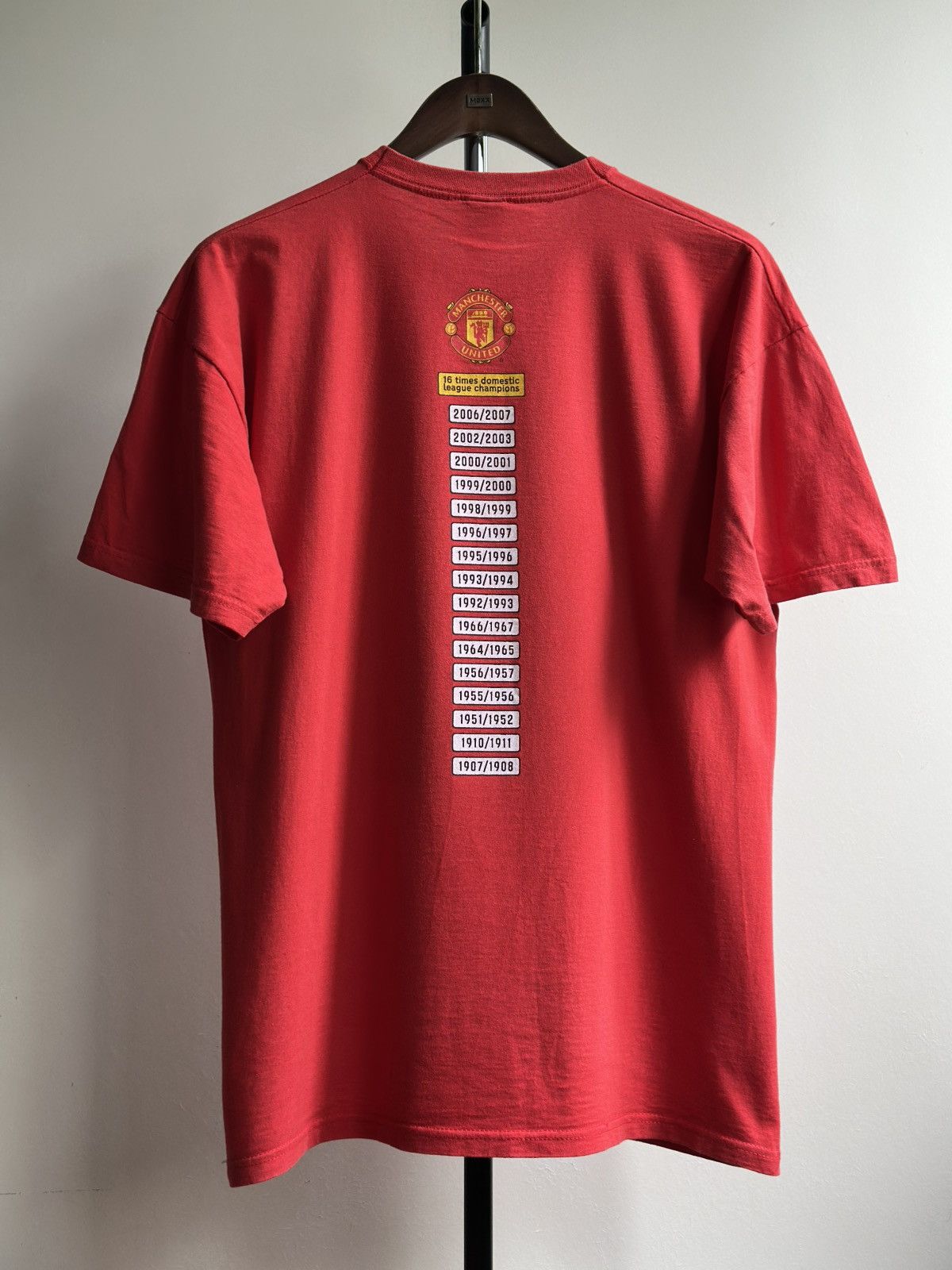 Vintage Vintage Manchester United vs Chelsea Soccer Promo Tee Size US L / EU 52-54 / 3 - 2 Thumbnail