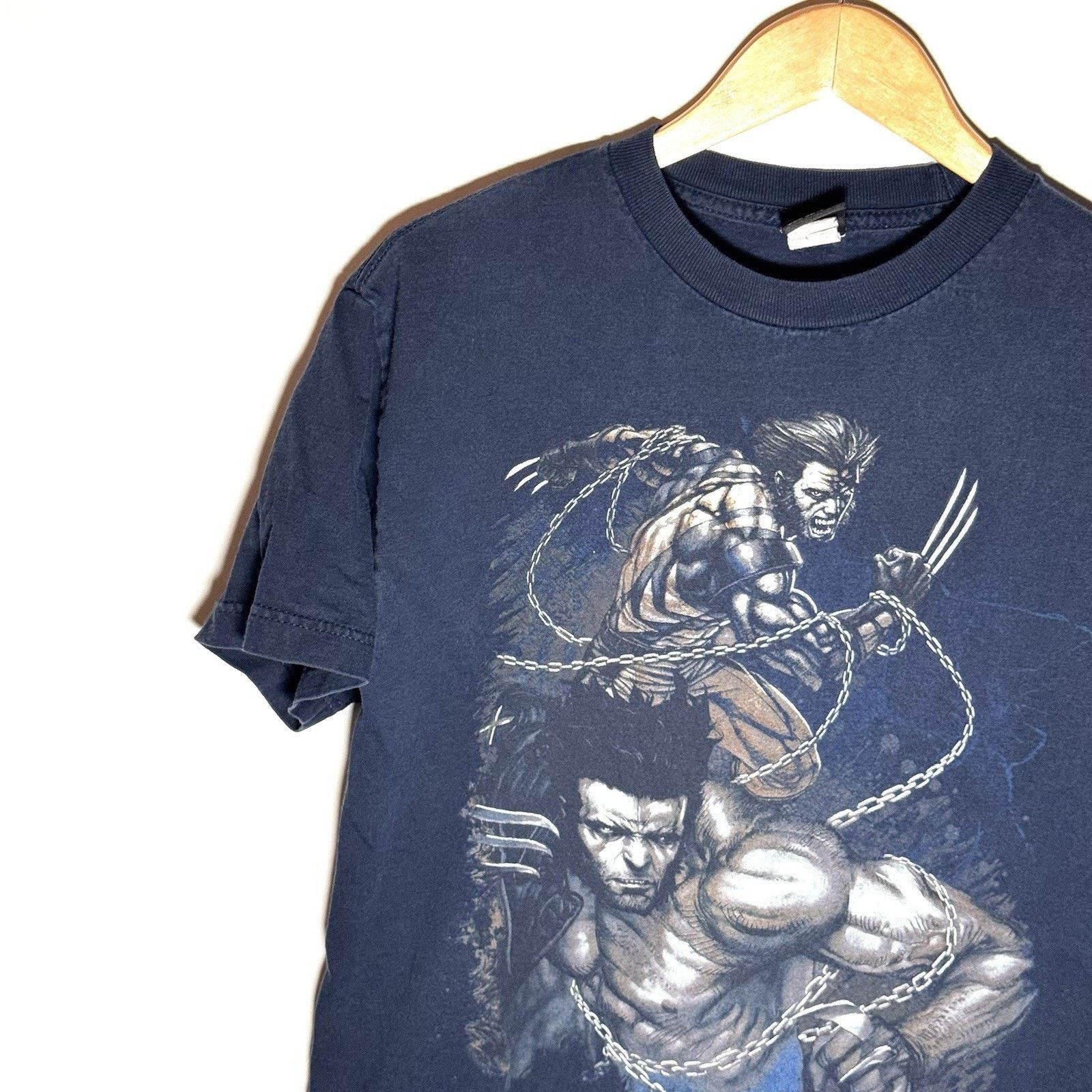 Mad Engine × Vintage Vintage Wolverine X-Men Marvel Graphic T-Shirt Logan Med Size US M / EU 48-50 / 2 - 4 Thumbnail