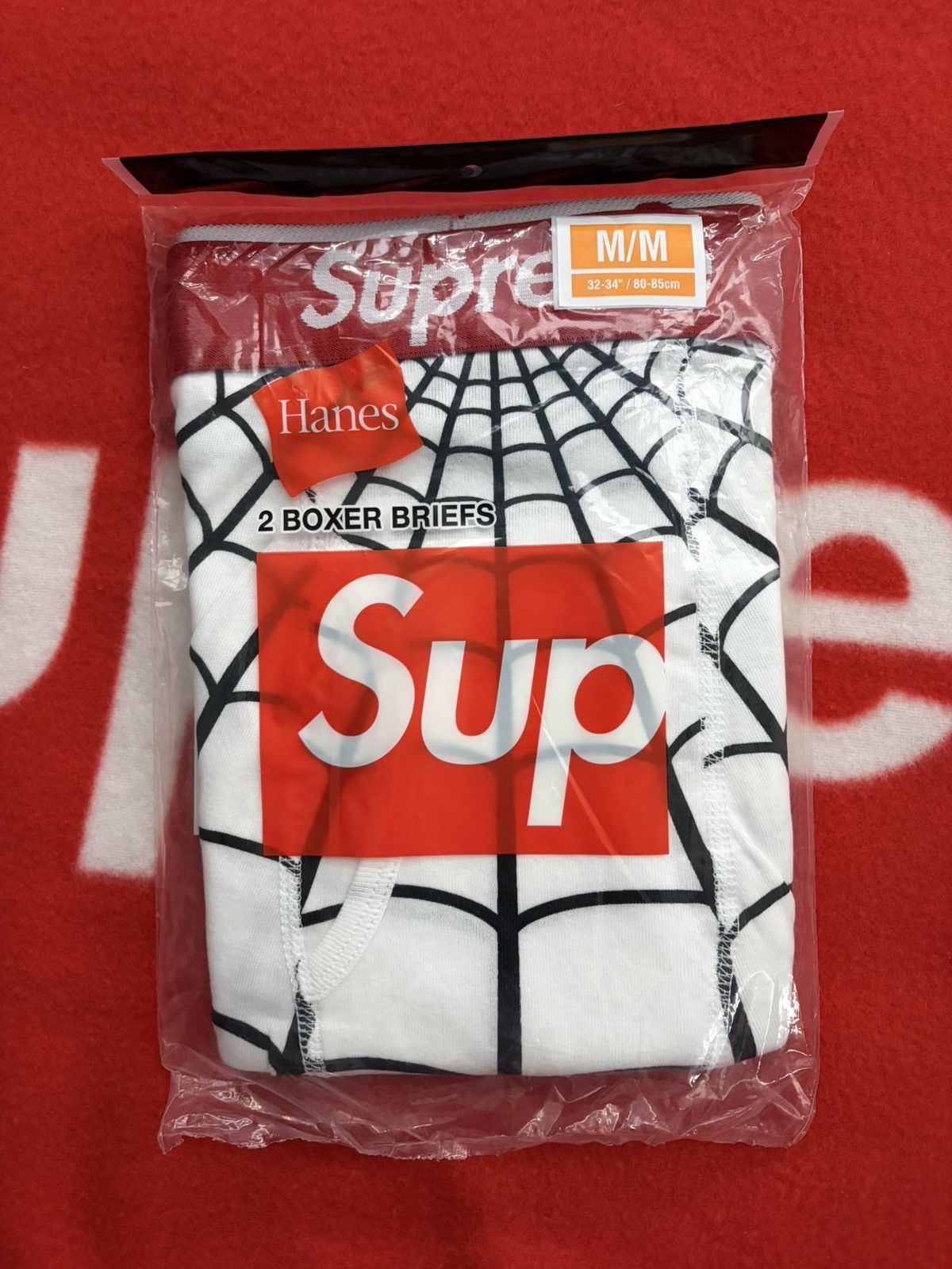 Supreme Supreme Hanes Spider-Man Boxer Briefs - Medium Size 32 - 1 Thumbnail