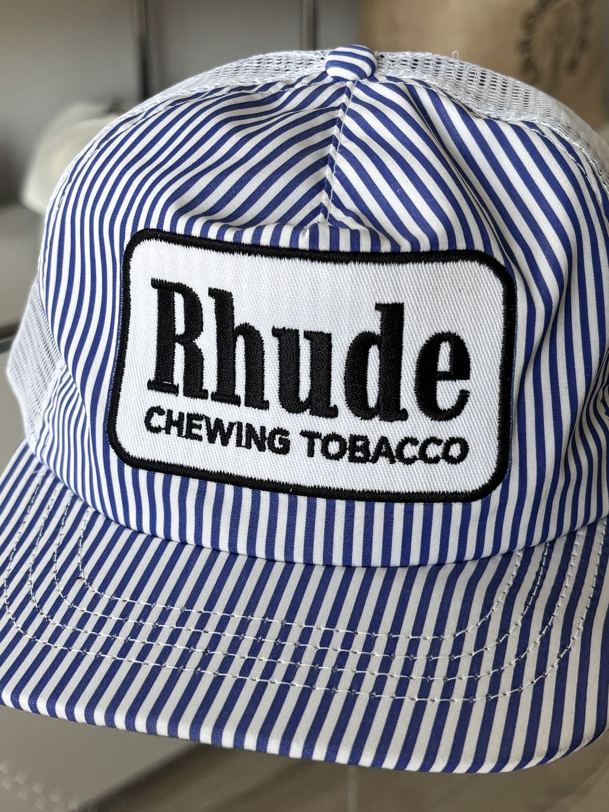 Rhude RHUDE | STRIPED TOBACCO PATCH HAT Size ONE SIZE - 3 Thumbnail