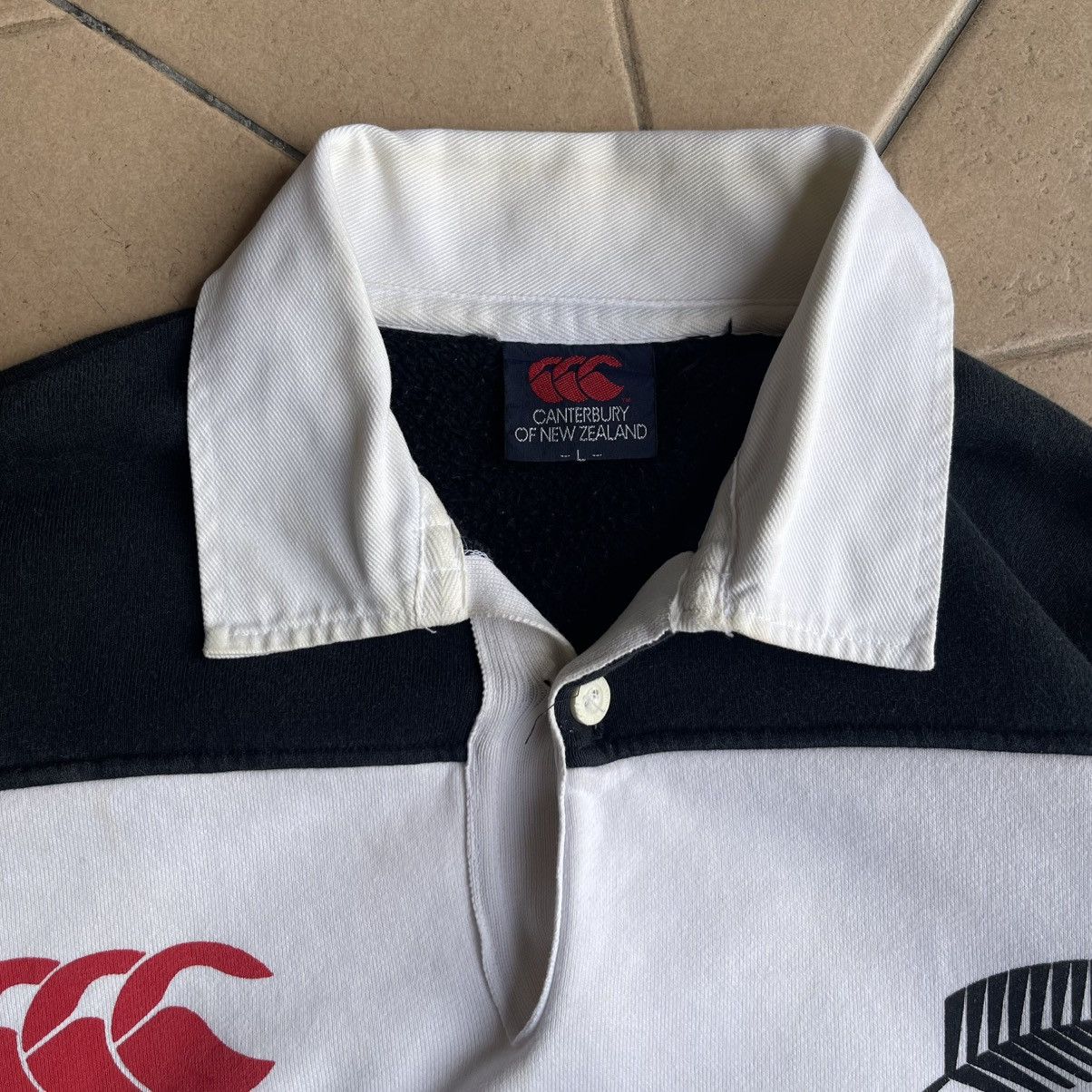 Canterbury of New Zealand × Vintage Canterburry Of New Zealand All Black Rugby Sweatshirt Crop Size S / US 4 / IT 40 - 9 Thumbnail