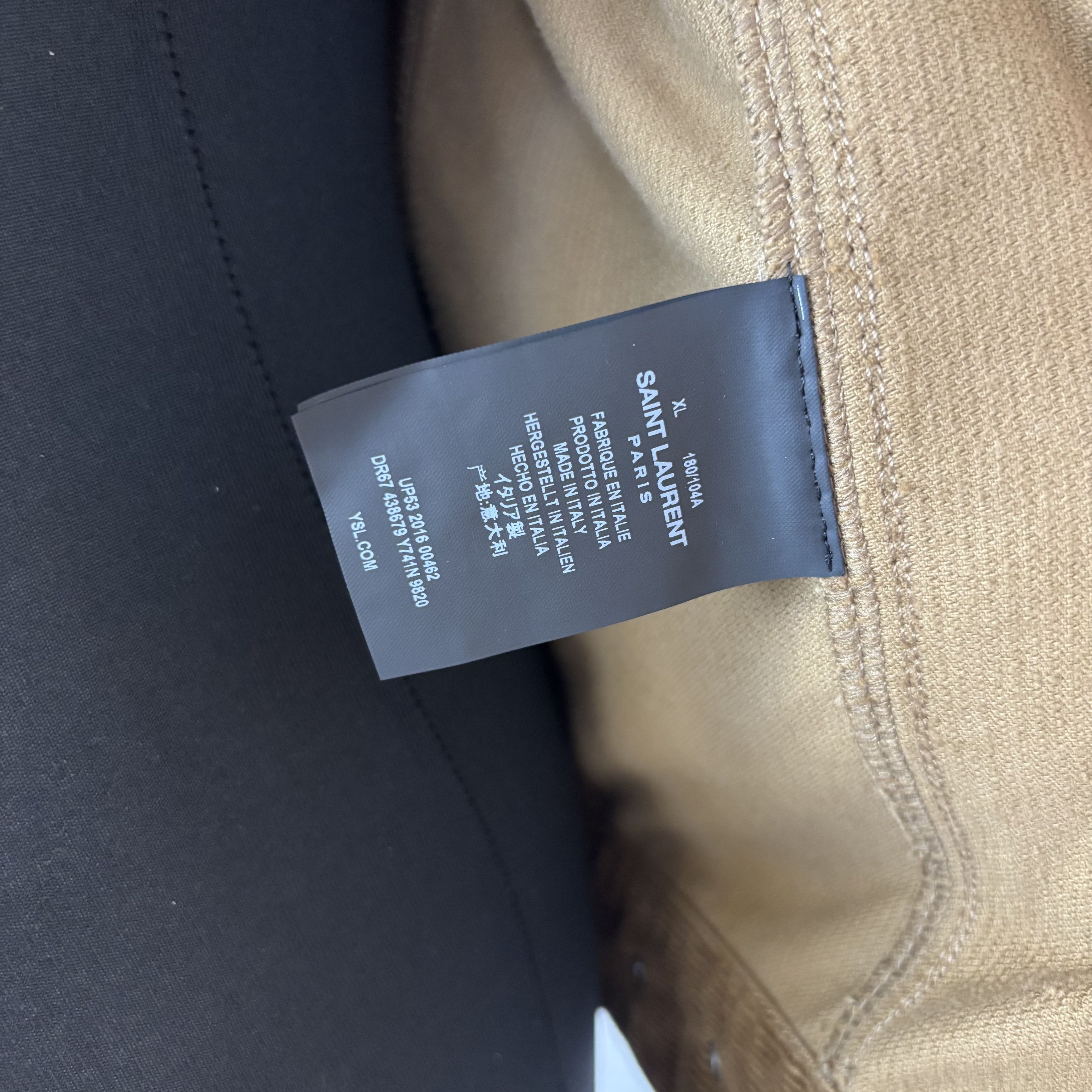 Saint Laurent Paris Saint Laurent Courduroy Jacket Size US XL / EU 56 / 4 - 5 Thumbnail