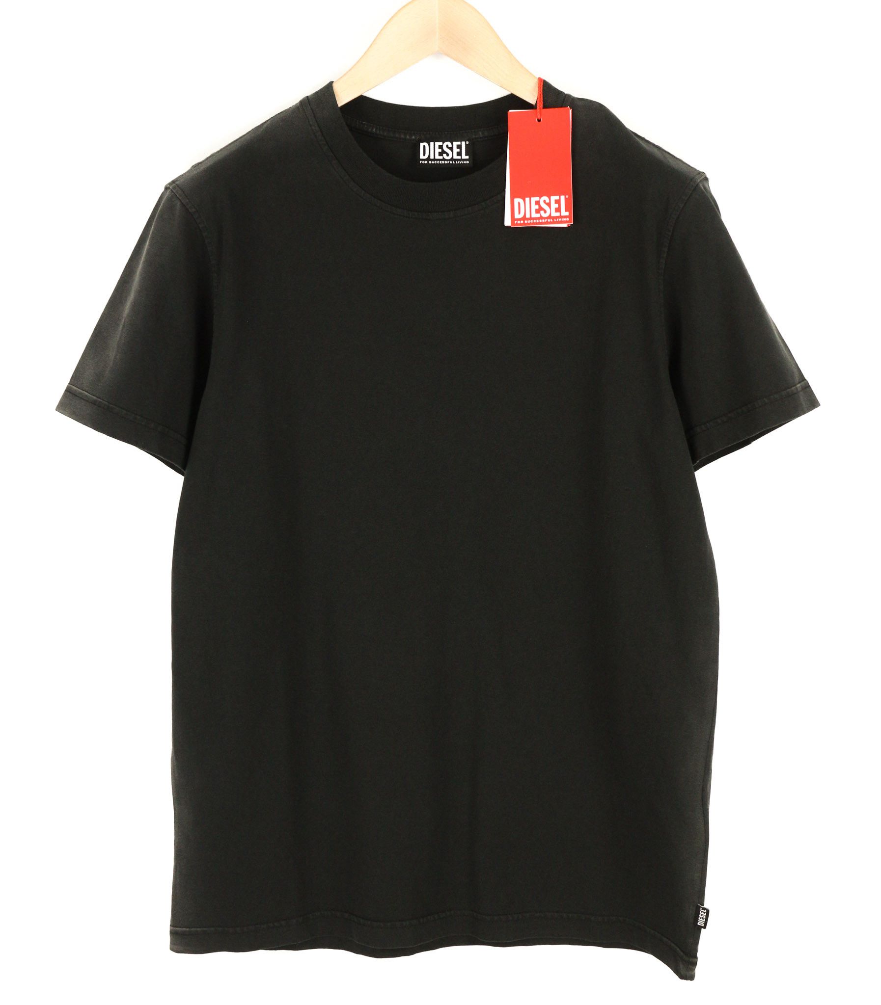 Diesel T-DIEGOR-E22 M Black Washed Short Sleeve Tricot 40335 Size US M / EU 48-50 / 2 - 1 Thumbnail