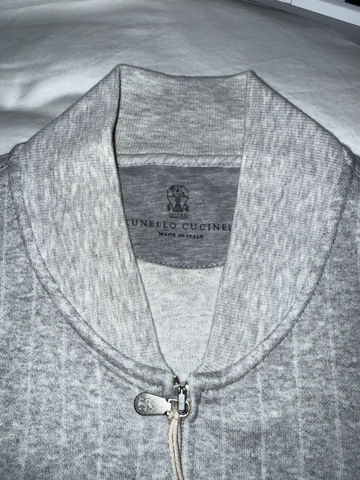 Brunello Cucinelli Brunello Cucinelli Zip-Up Sweater Hoodie Large Size US L / EU 52-54 / 3 - 2 Thumbnail