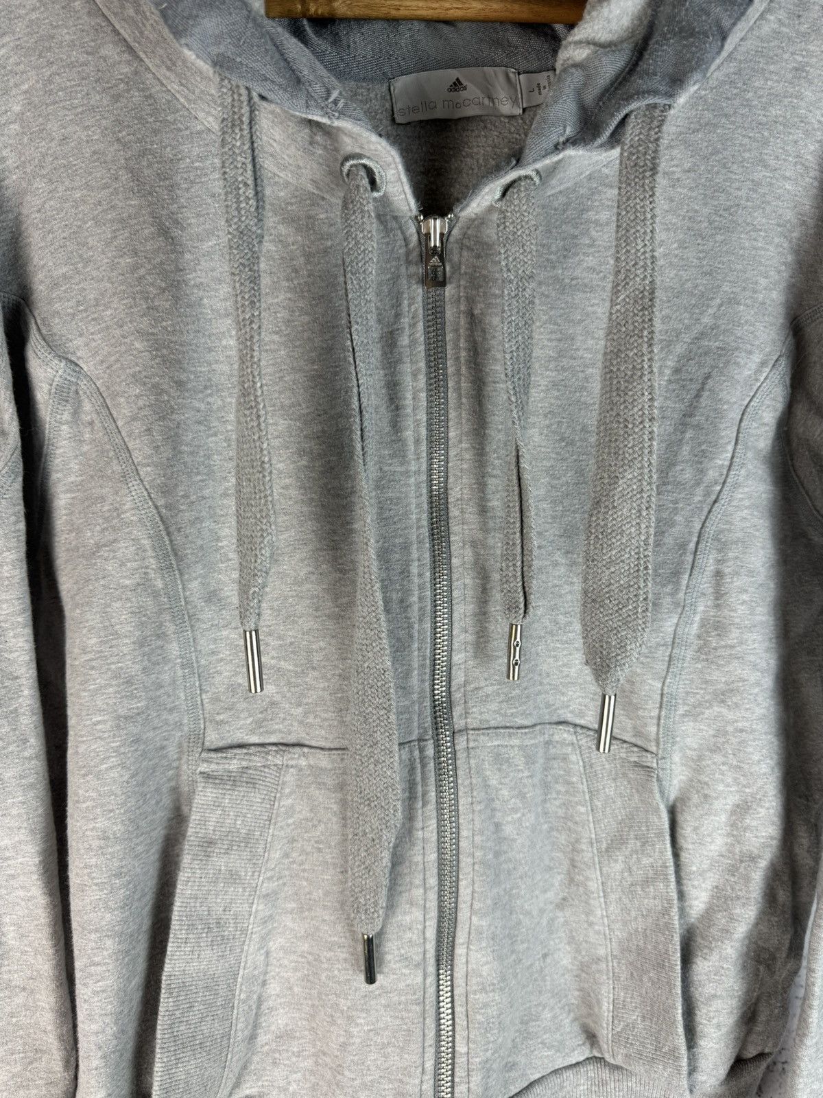 Adidas × Stella McCartney Stella McCartney Adidas avant garde zip hoodie Size L / US 10 / IT 46 - 6 Thumbnail